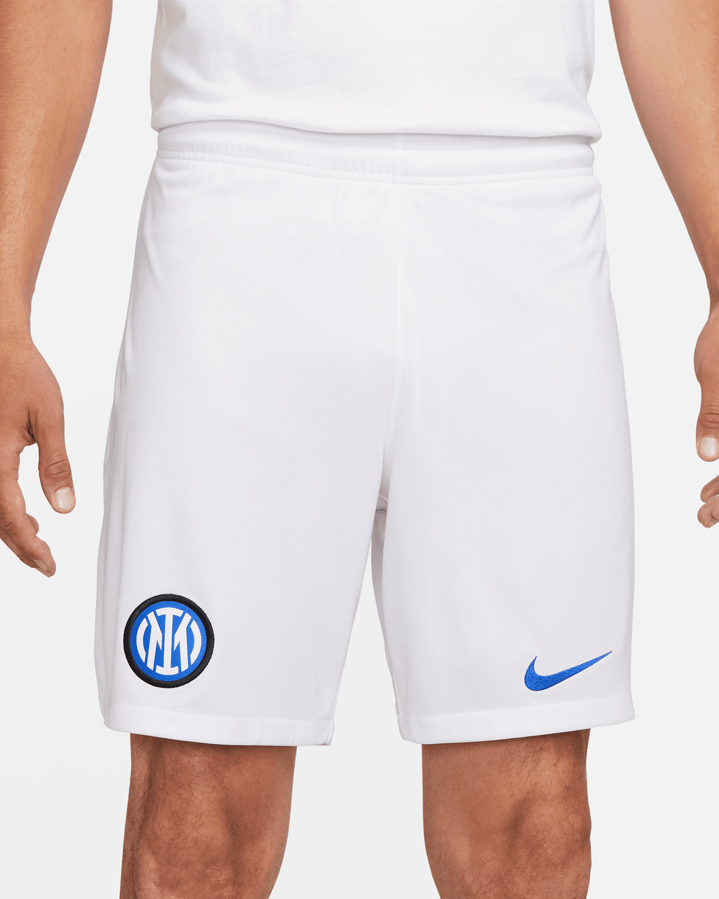 Pantaloncini calcio ufficiali NIKE DRI FIT INTER AWAY 23-24 M - Bianco - 1 | Cisalfa Sport