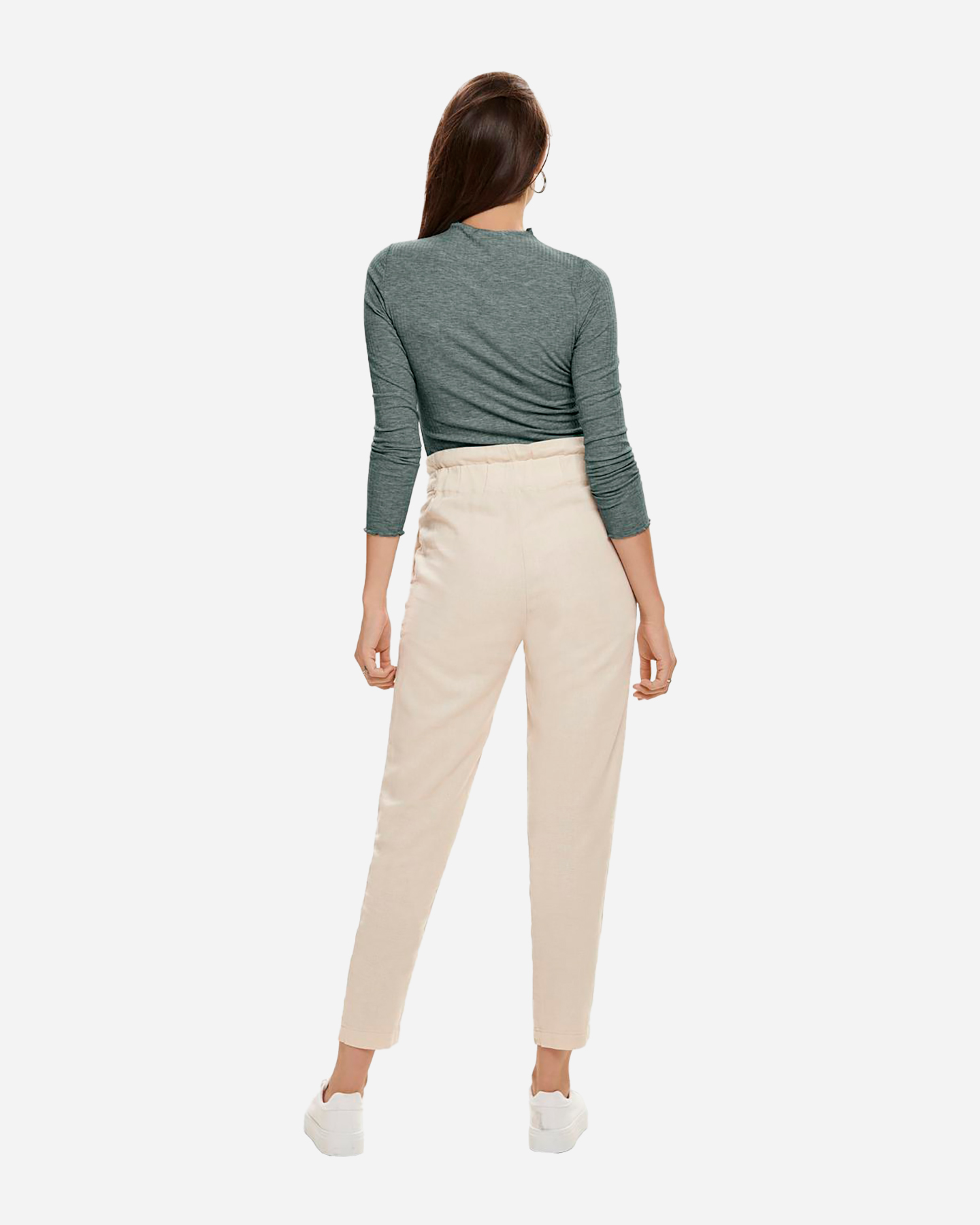 T-shirt ONLY EMMA LUPETTO W - Verde - 3 | Cisalfa Sport