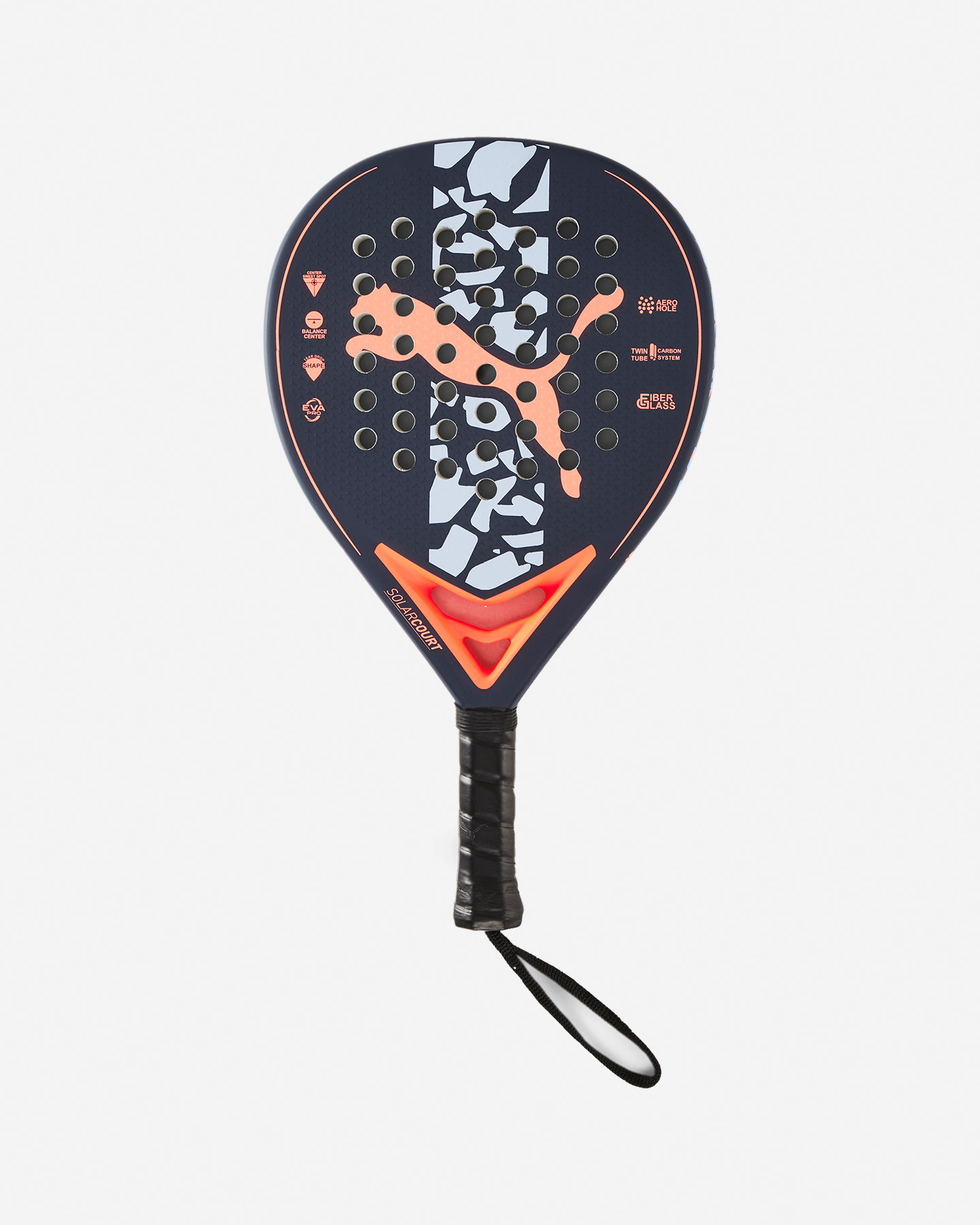 Racchetta padel principiante PUMA SOLAR COURT PADEL  - Nero - 0 | Cisalfa Sport