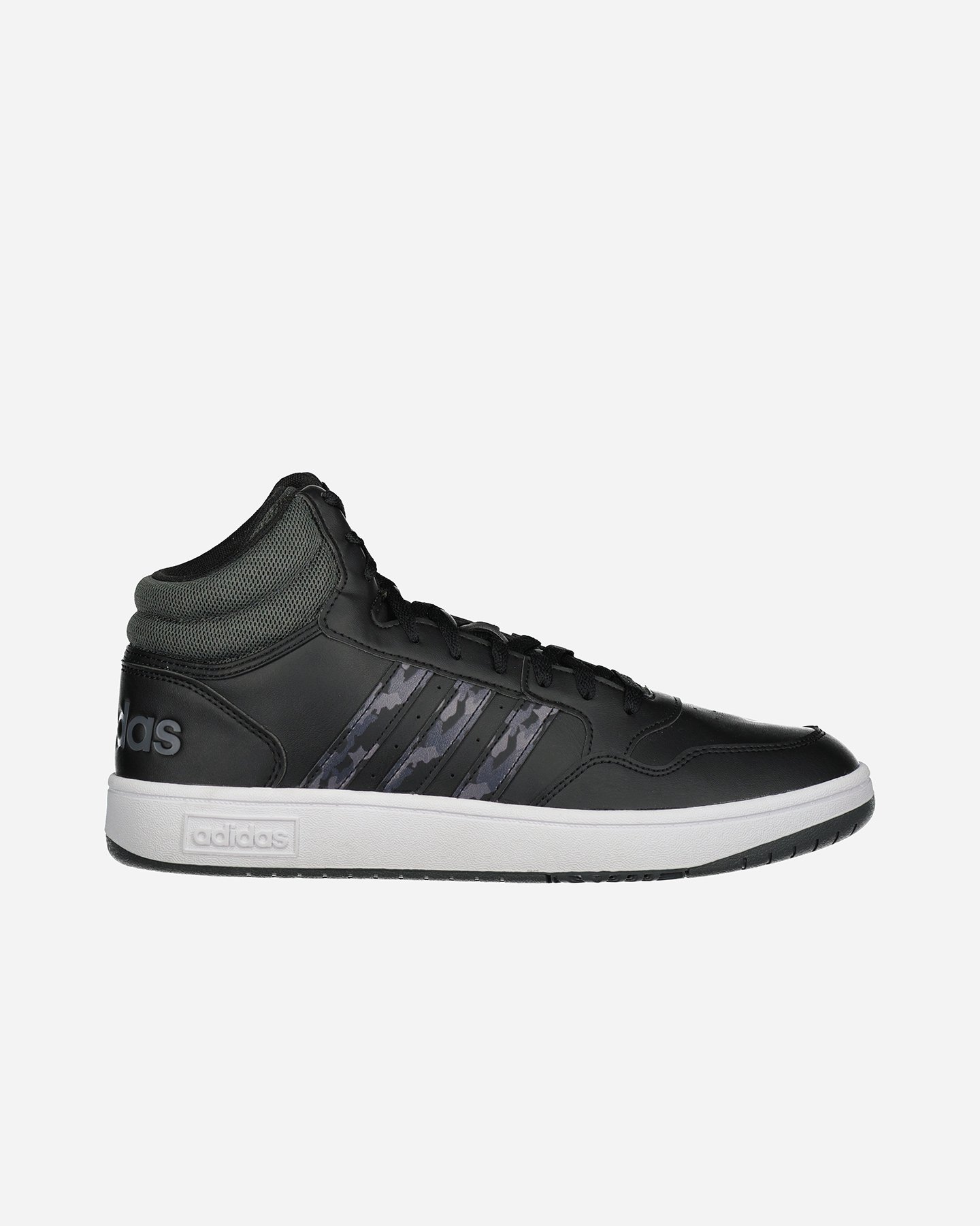 Scarpe sneakers ADIDAS CORE HOOPS 3.0 MID M - Nero - 0 | Cisalfa Sport