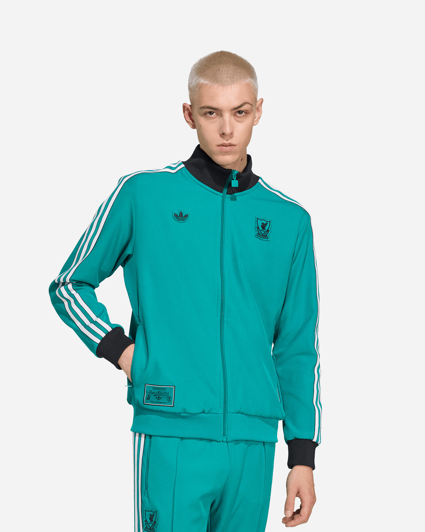 Felpa ADIDAS ORIGINALS LIVERPOOL M - Verde - 1 | Cisalfa Sport