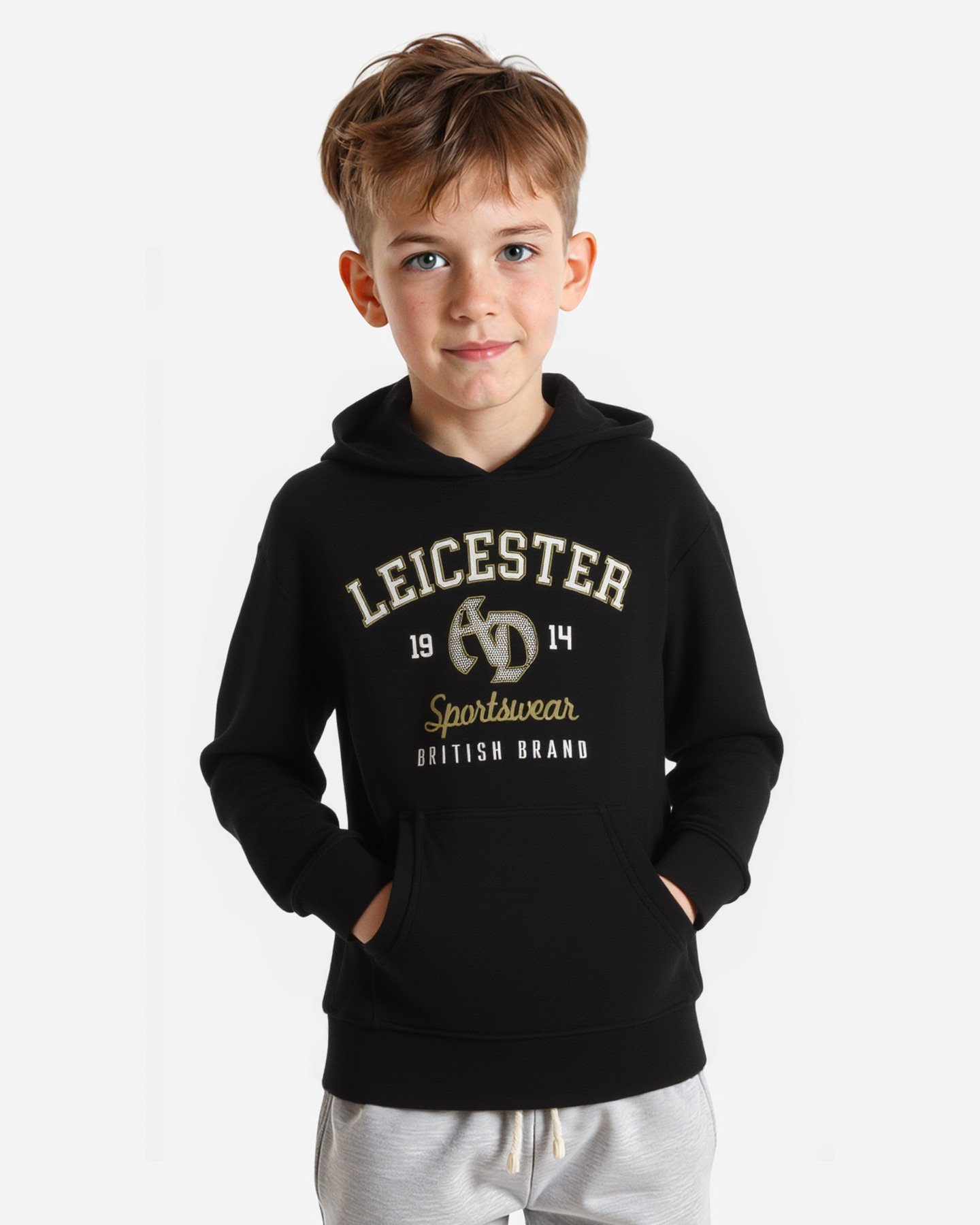 Felpa ADMIRAL GOTHIC COLLEGE JR - Nero - 3 | Cisalfa Sport