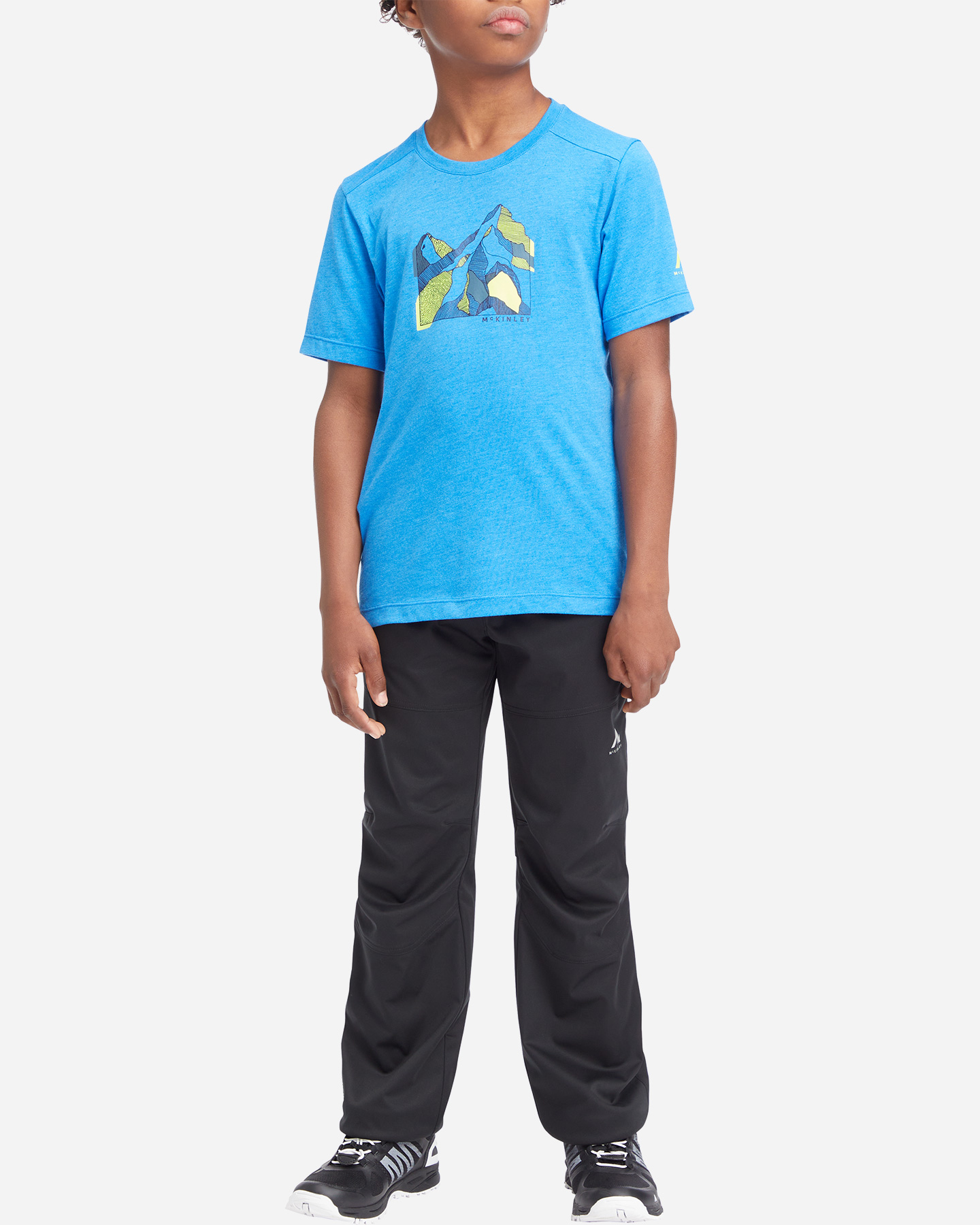 T-shirt MCKINLEY ELLIS JR - Blu - 4 | Cisalfa Sport