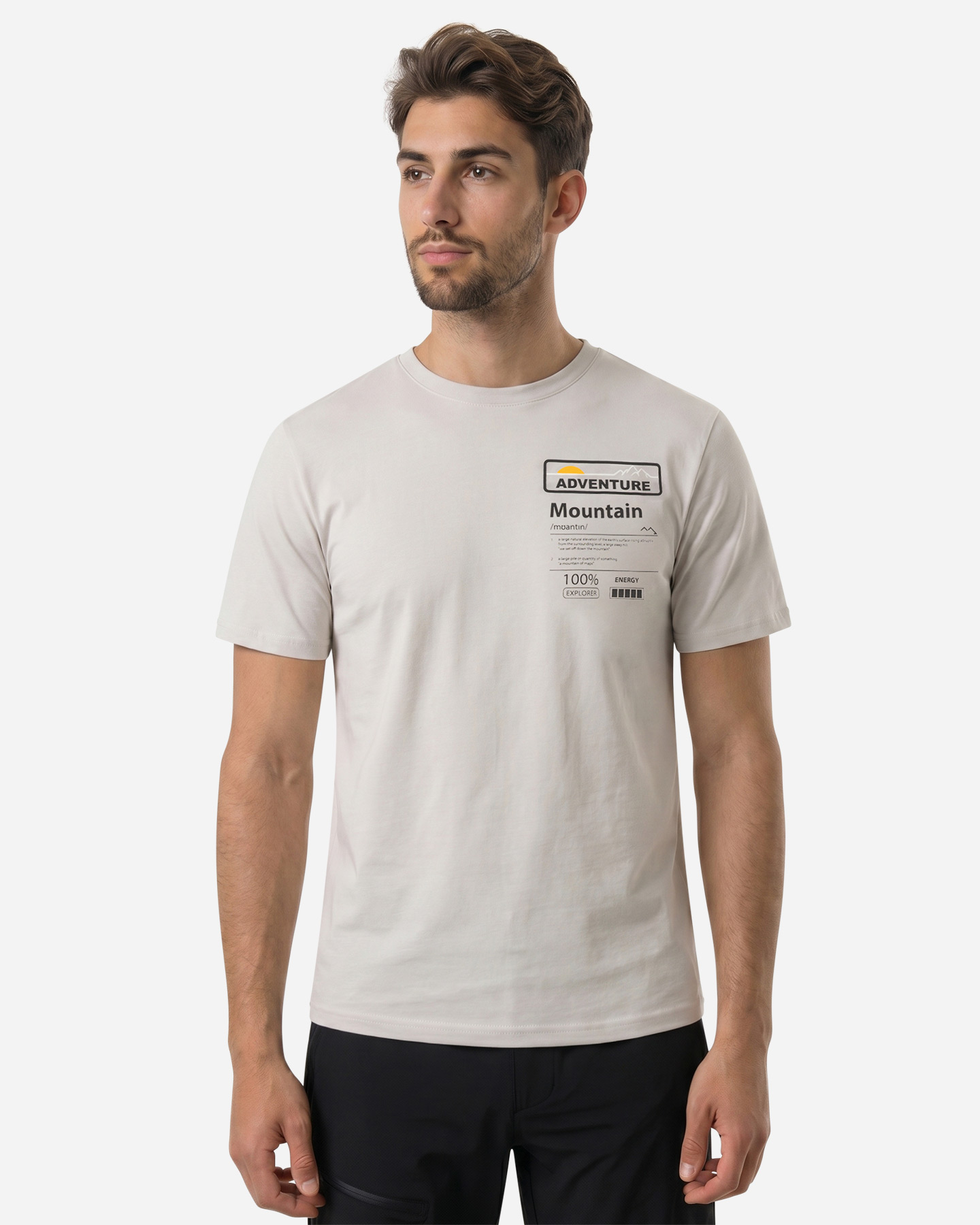 T-shirt 8848 ESSENTIAL M - Marrone - 2 | Cisalfa Sport