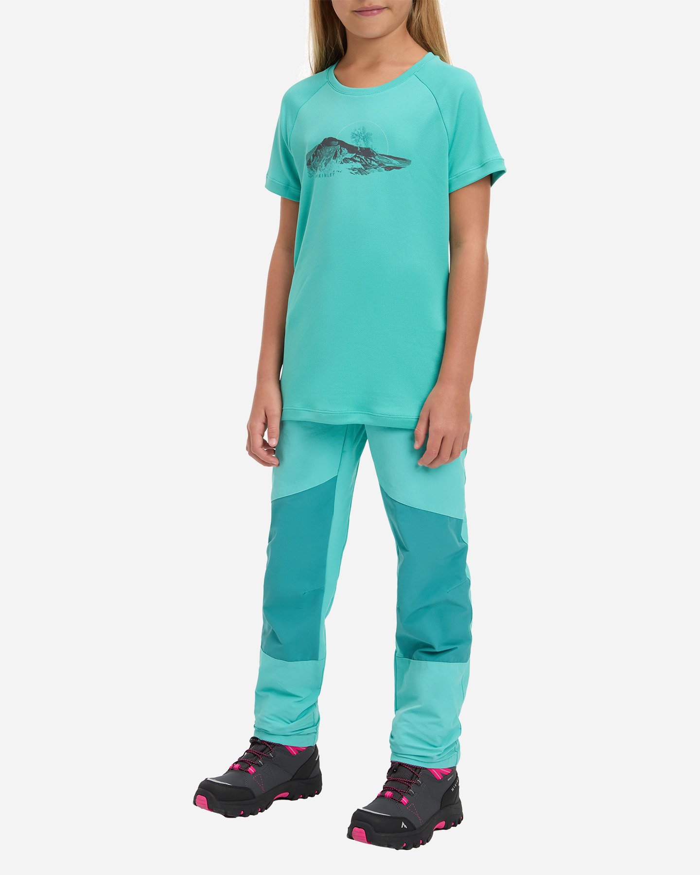 T-shirt MCKINLEY ASTER JR - Verde - 3 | Cisalfa Sport