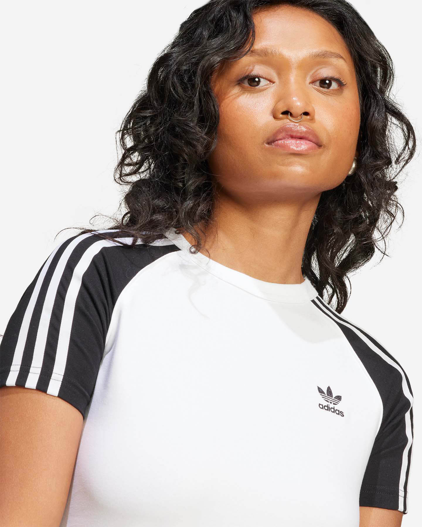 T-shirt ADIDAS ORIGINALS W - Bianco - 3 | Cisalfa Sport