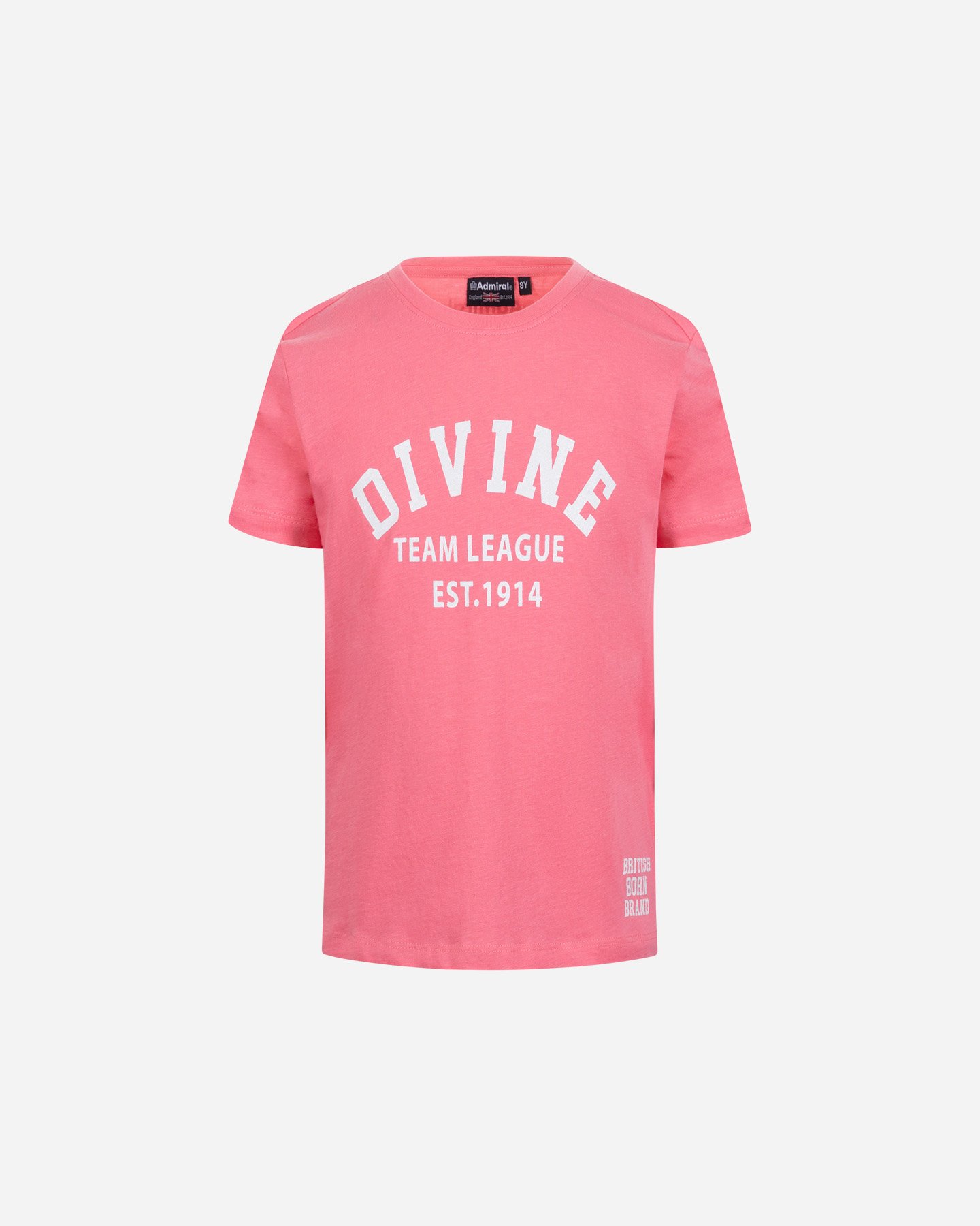 T-shirt ADMIRAL BASIC SPORT JR - Rosa - 0 | Cisalfa Sport