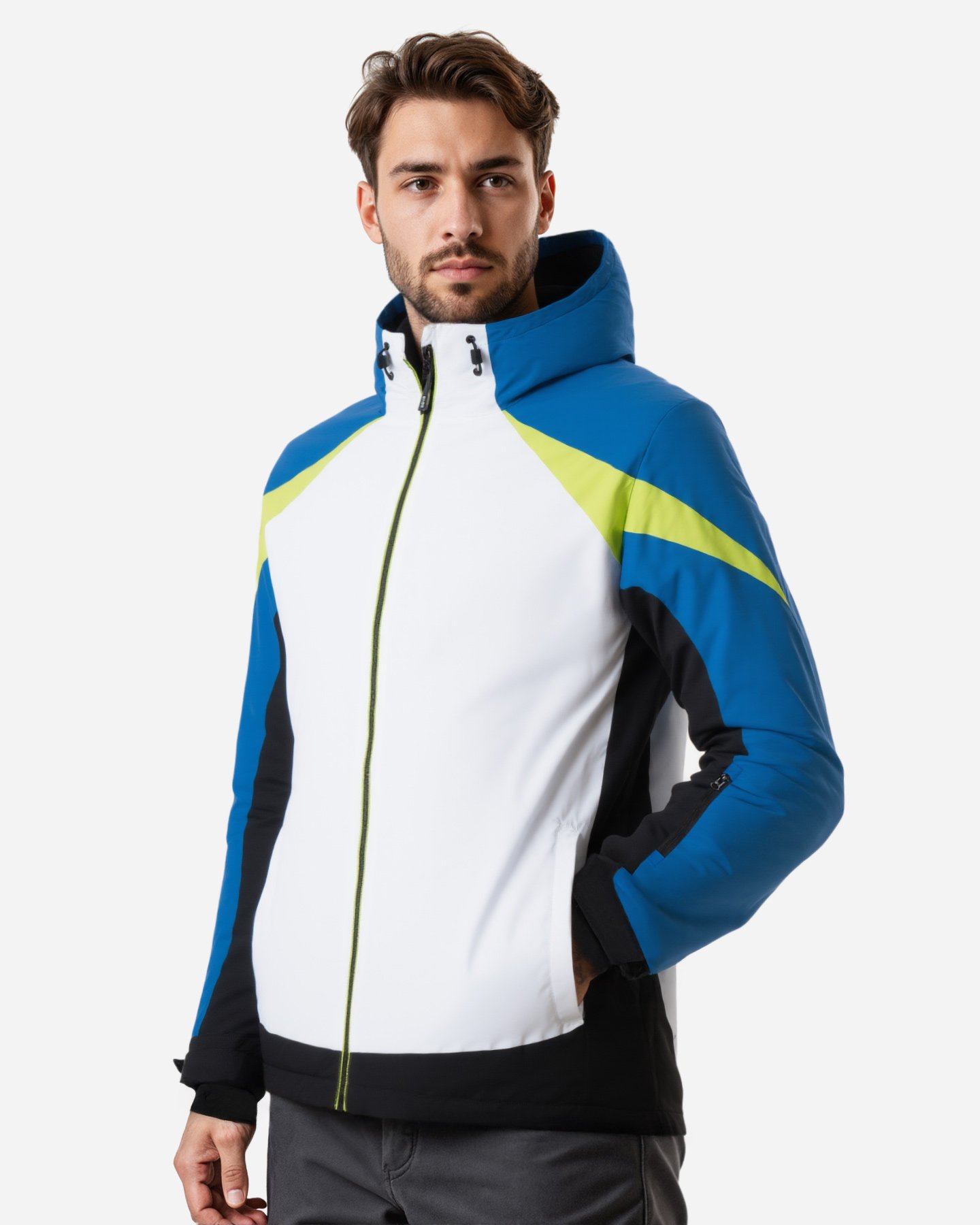 Giacca sci 8848 SKI ESSENTIAL M - Bianco - 2 | Cisalfa Sport