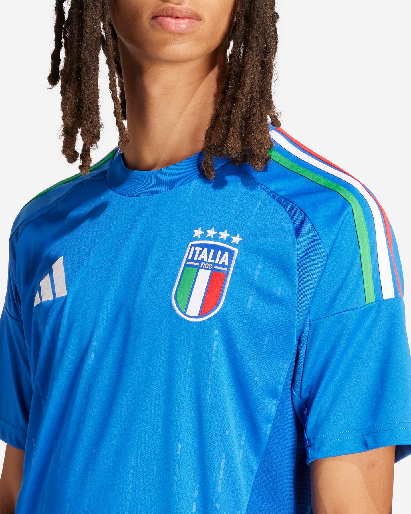 Maglia calcio ufficiale ADIDAS ITALIA FIGC HOME M - Blu - 5 | Cisalfa Sport