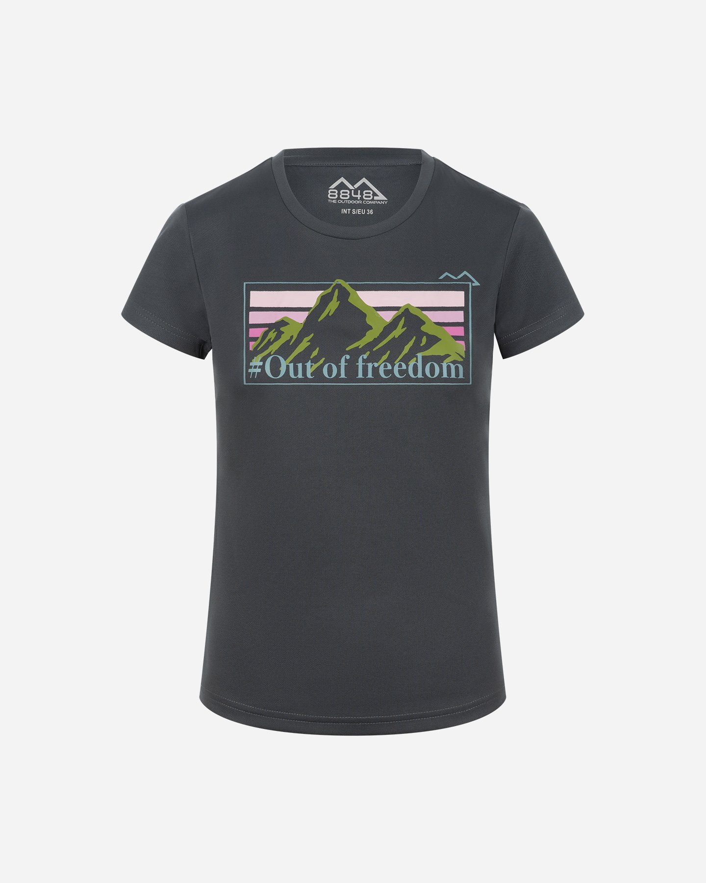 T-shirt 8848 ESSENTIAL W - Nero - 0 | Cisalfa Sport