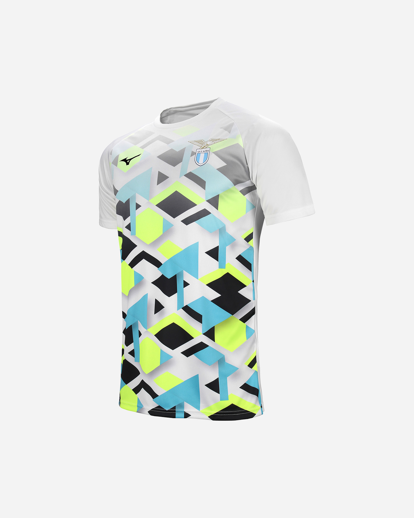 Abbigliamento calcio ufficiale MIZUNO LAZIO PREMATCH 24-25 JR - Bianco - 1 | Cisalfa Sport