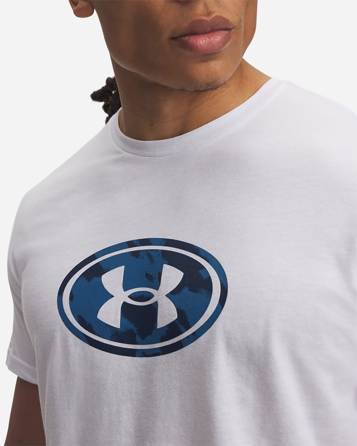 T-shirt UNDER ARMOUR LOCKERTAG M - Bianco - 2 | Cisalfa Sport