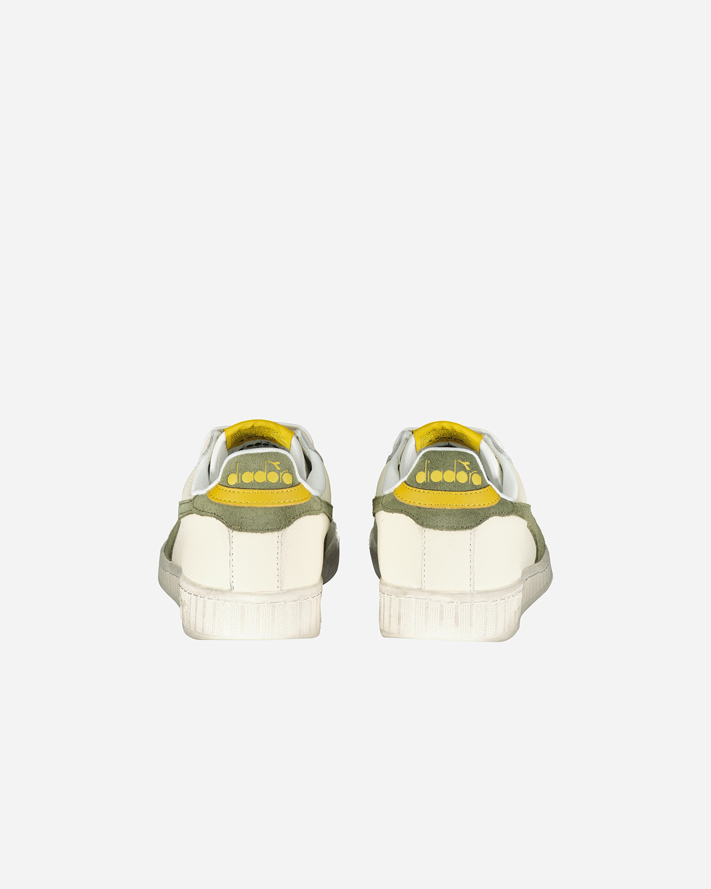 Scarpe sneakers DIADORA GAME L LOW WAXED SUEDE POP M - Bianco - 5 | Cisalfa Sport