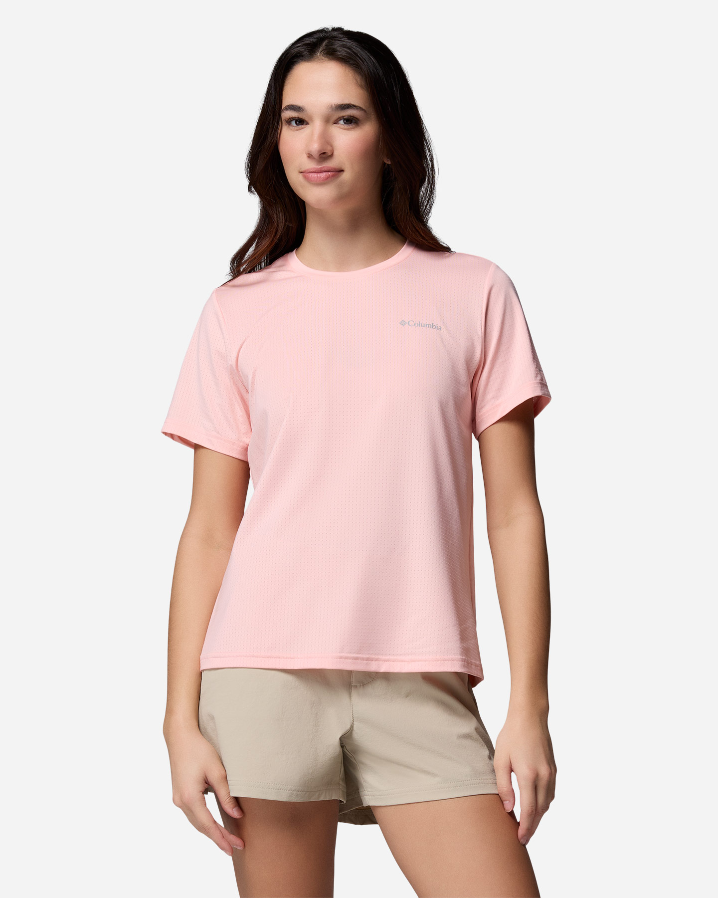 T-shirt COLUMBIA WILD SPRINGS W - Rosso - 0 | Cisalfa Sport