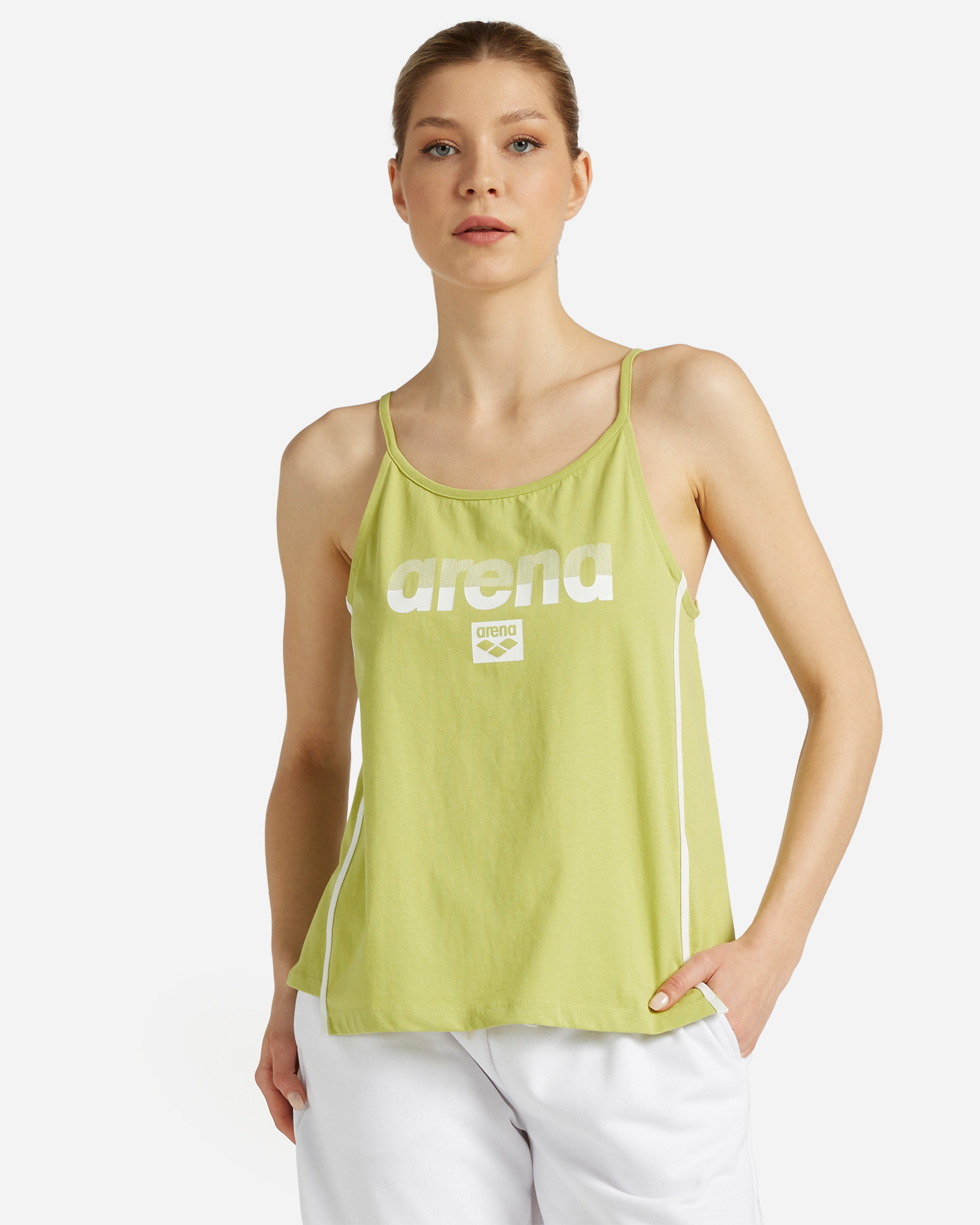 Canotta ARENA BASIC ATHLETICS W - Verde - 0 | Cisalfa Sport