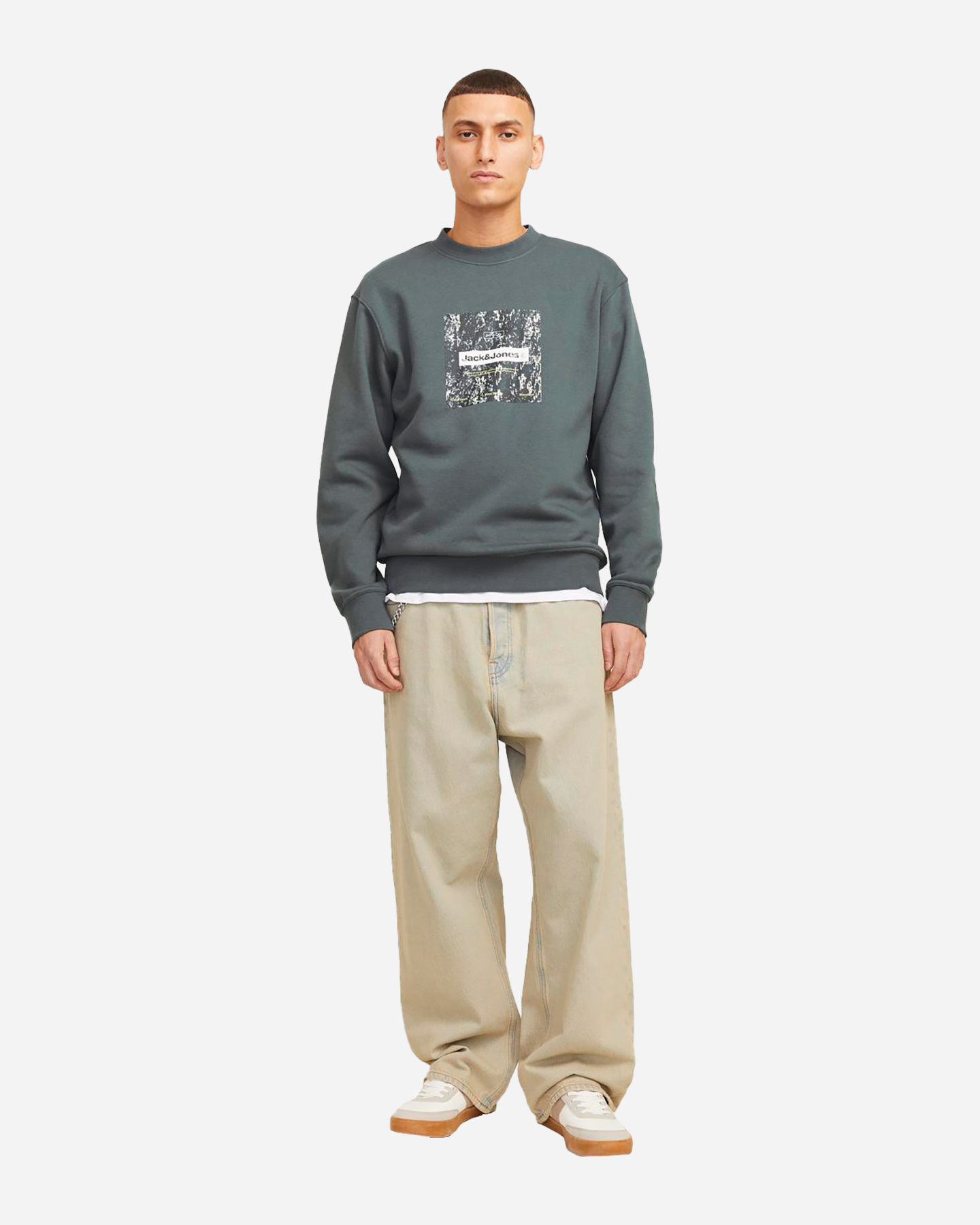 Felpa JACK & JONES COALPHA M - Verde - 2 | Cisalfa Sport