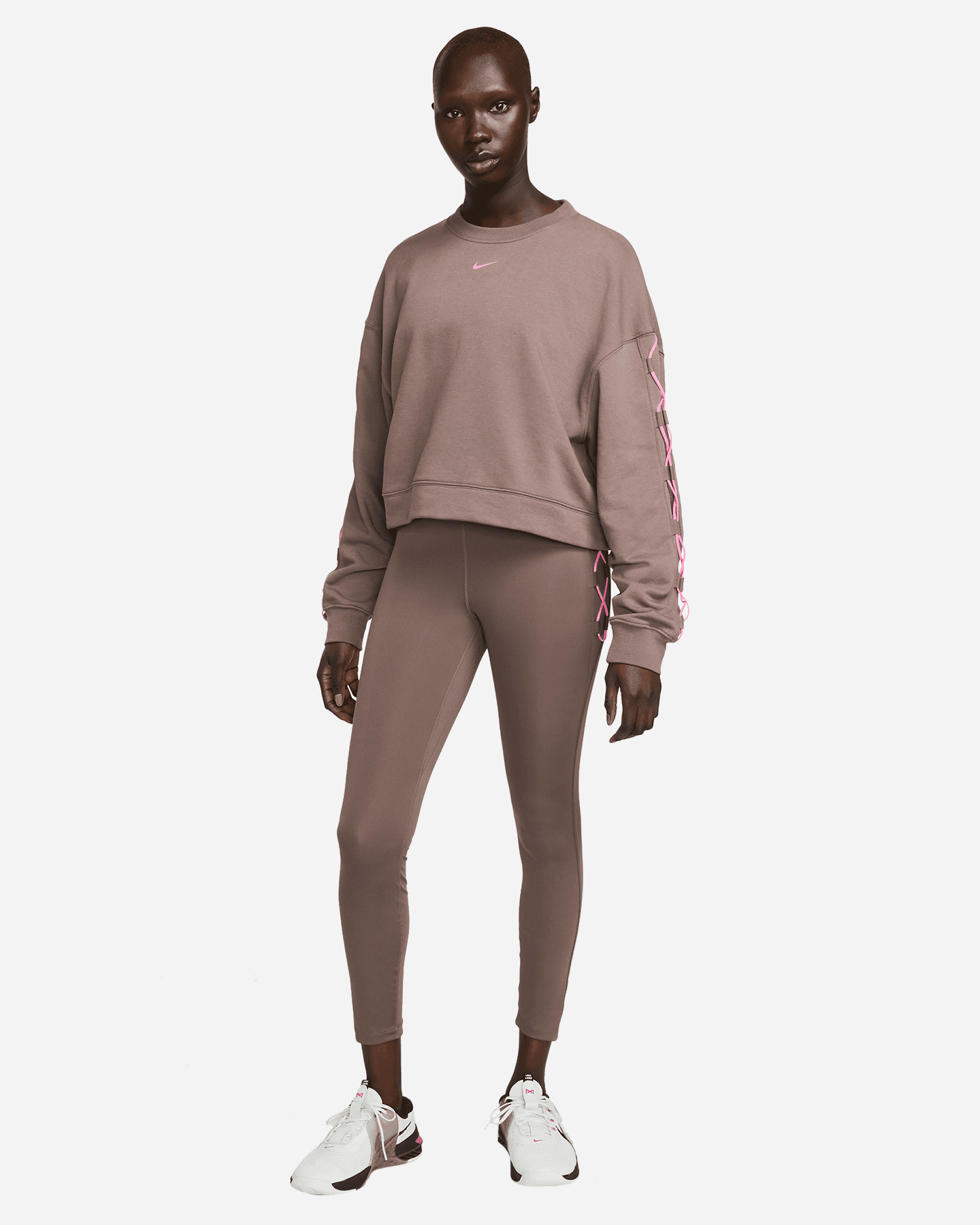 Leggings NIKE SIDE W - Viola - 2 | Cisalfa Sport