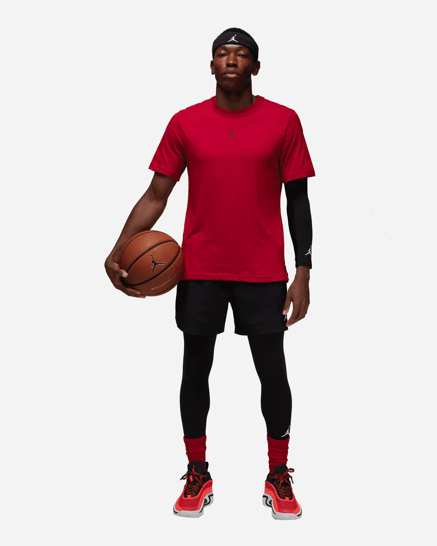 Maglia basket NIKE JORDAN SPORT DRI FIT M - Rosso - 4 | Cisalfa Sport
