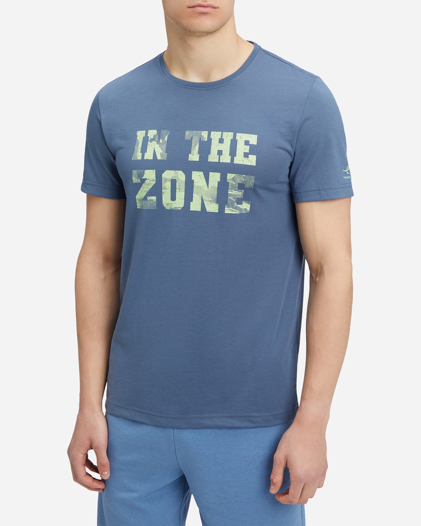 T-shirt training ENERGETICS TOMMI V GRAPHIC M - Blu Navy - 1 | Cisalfa Sport