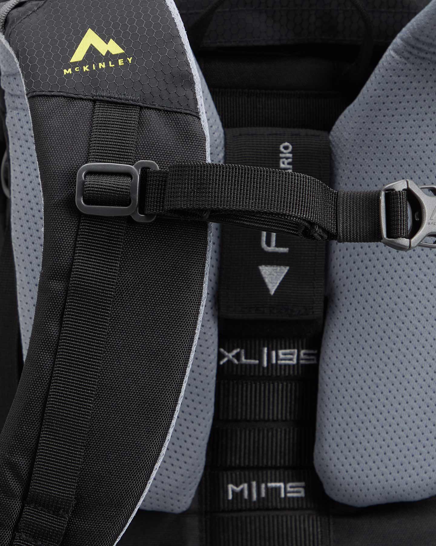 Zaino trekking MCKINLEY MAKE II CT 45+10 VARIO  - Nero - 4 | Cisalfa Sport