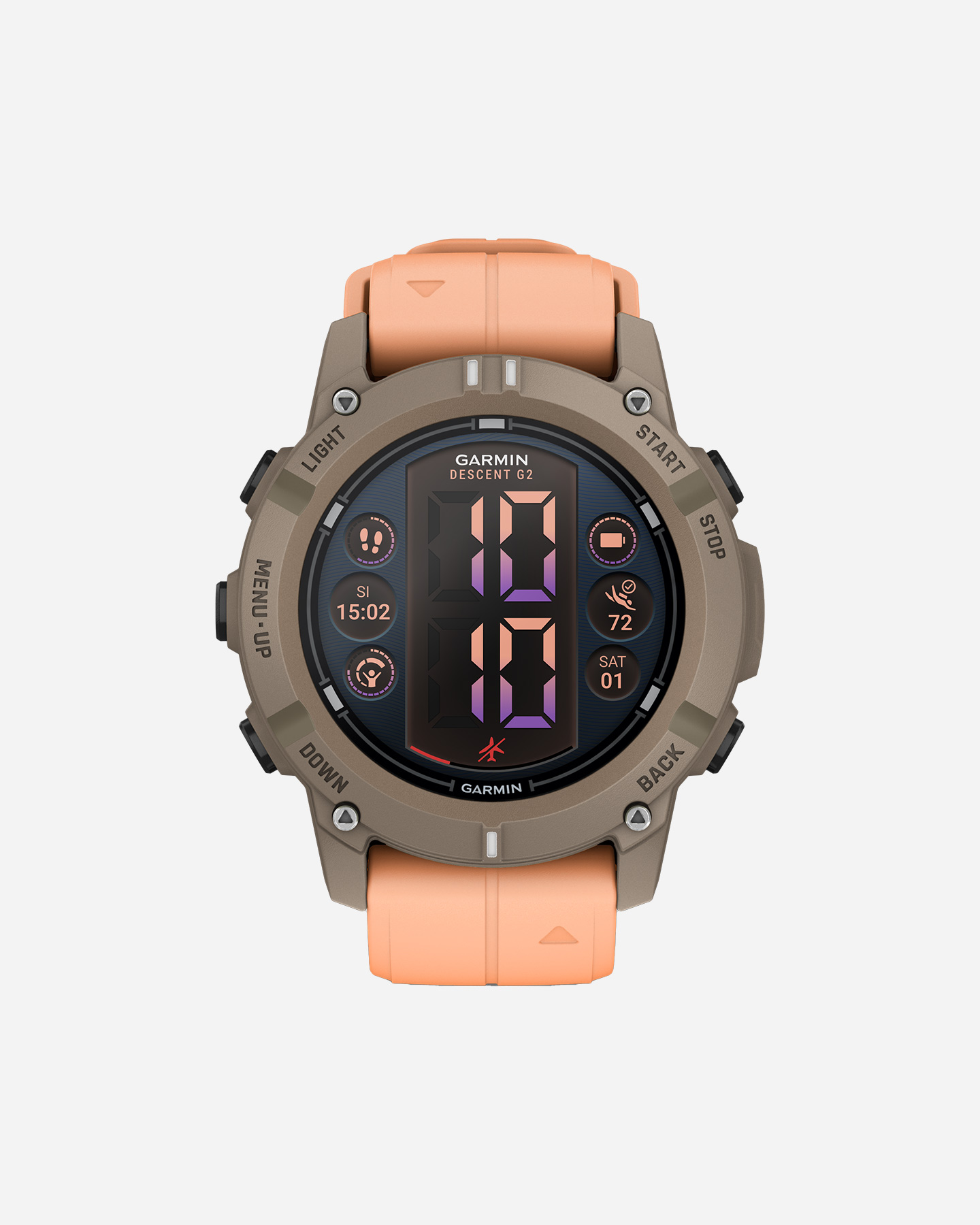 Orologio multifunzione GARMIN DESCENT G2 AMOLED  - Color mix - 0 | Cisalfa Sport