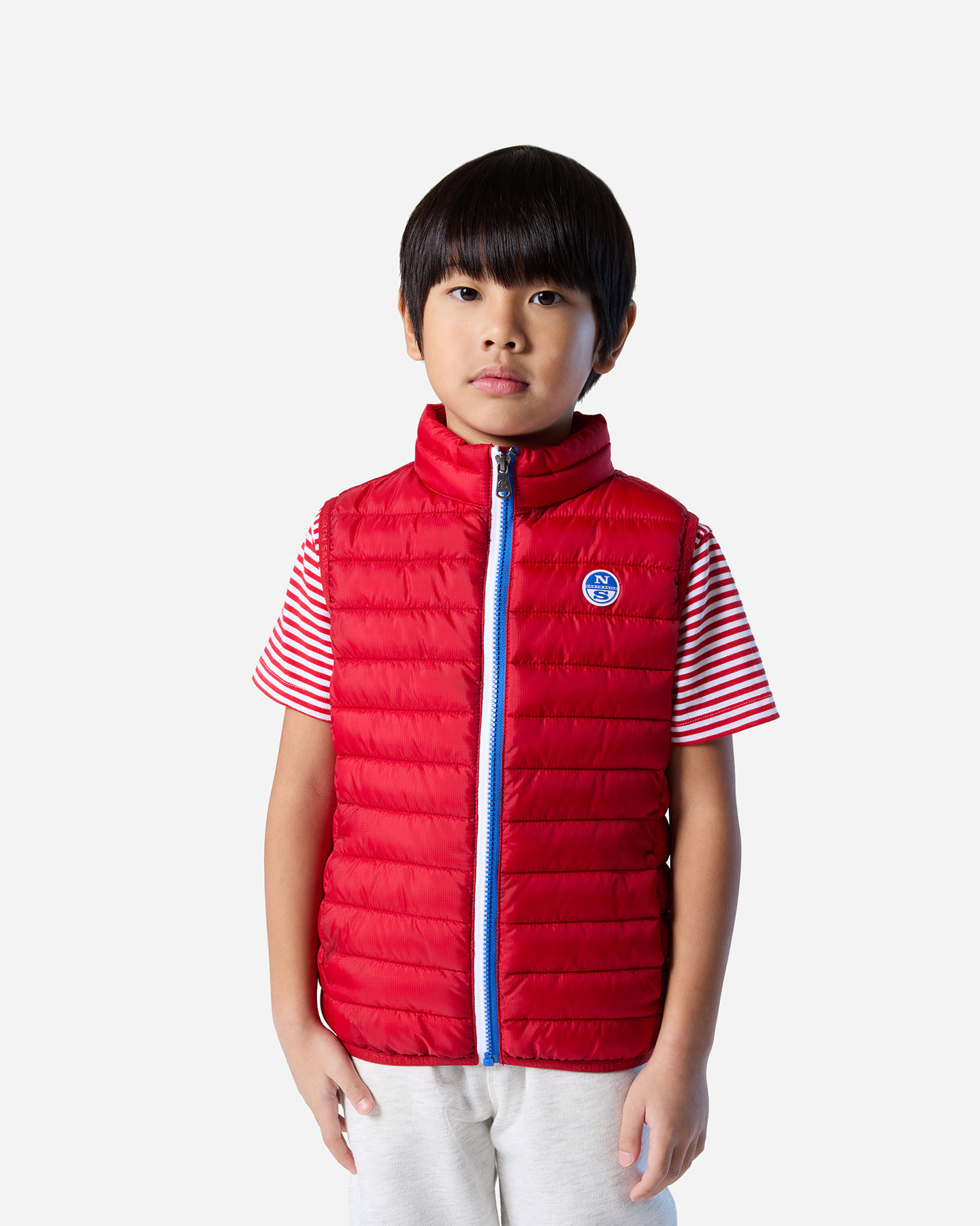 Gilet NORTH SAILS CROZET JR - Rosso - 1 | Cisalfa Sport