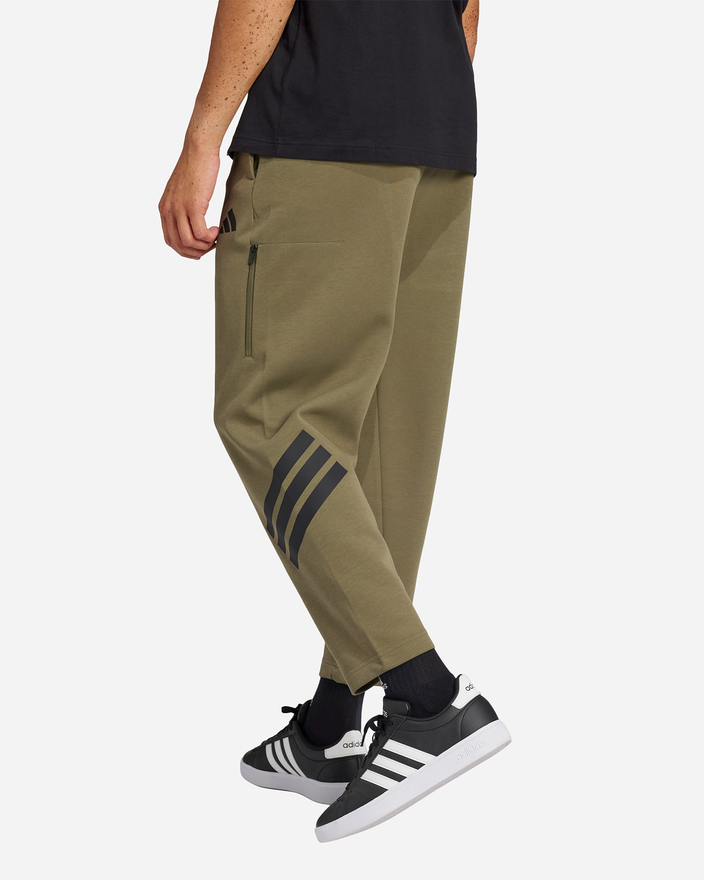 Pantalone ADIDAS POCKET M - Marrone - 2 | Cisalfa Sport