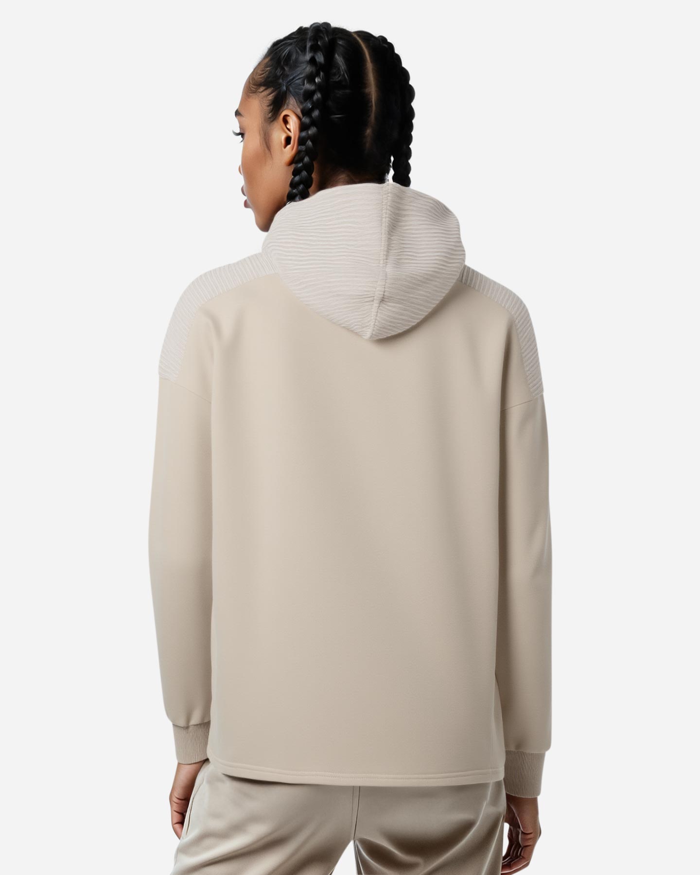 Felpa DACK'S ELEVATED BASIC W - Bianco - 4 | Cisalfa Sport