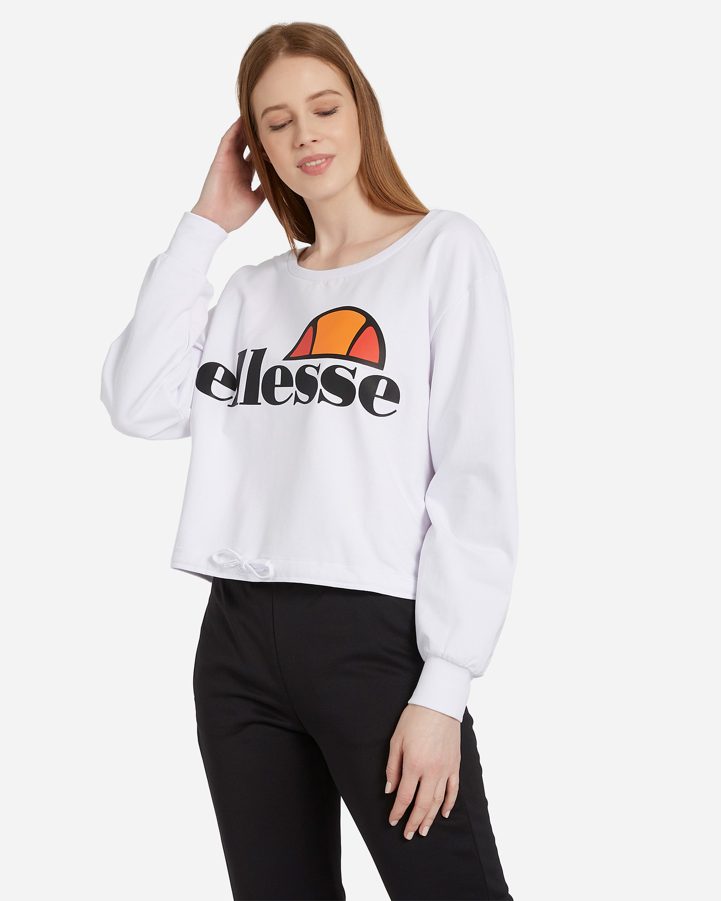Felpa ELLESSE COMFY W - Bianco - 0 | Cisalfa Sport