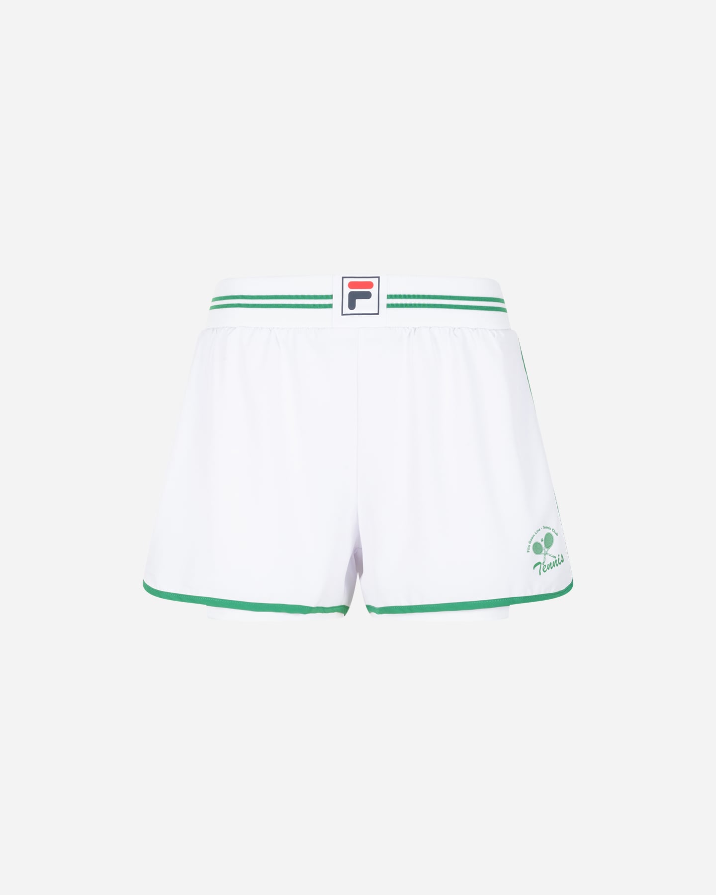 Pantaloncini tennis FILA CORE GREEN LINE W - Verde - 0 | Cisalfa Sport
