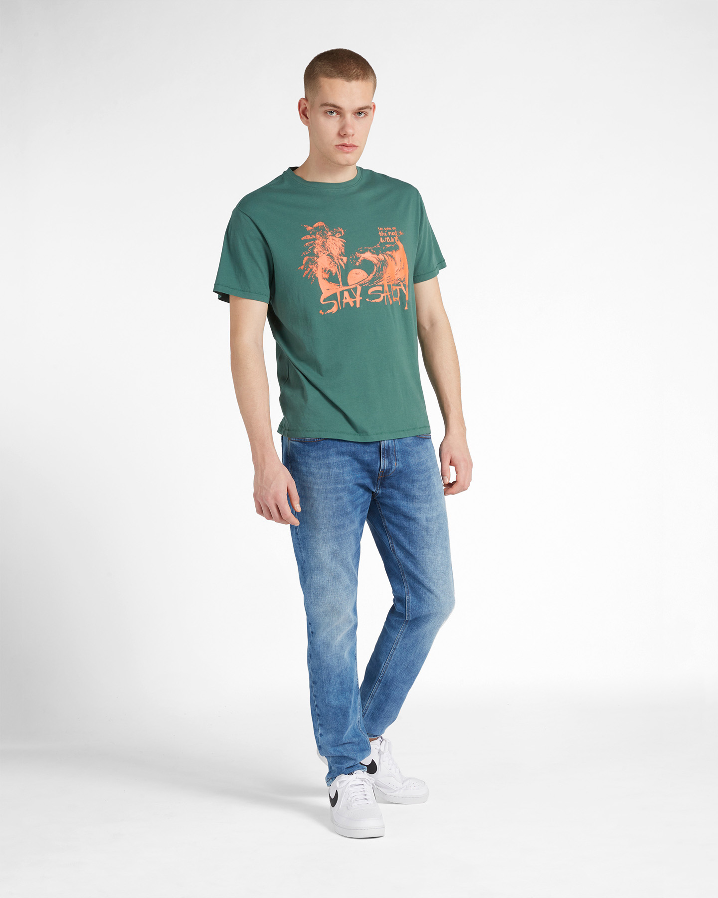 T-shirt MISTRAL LIFESTYLE M - Verde - 1 | Cisalfa Sport