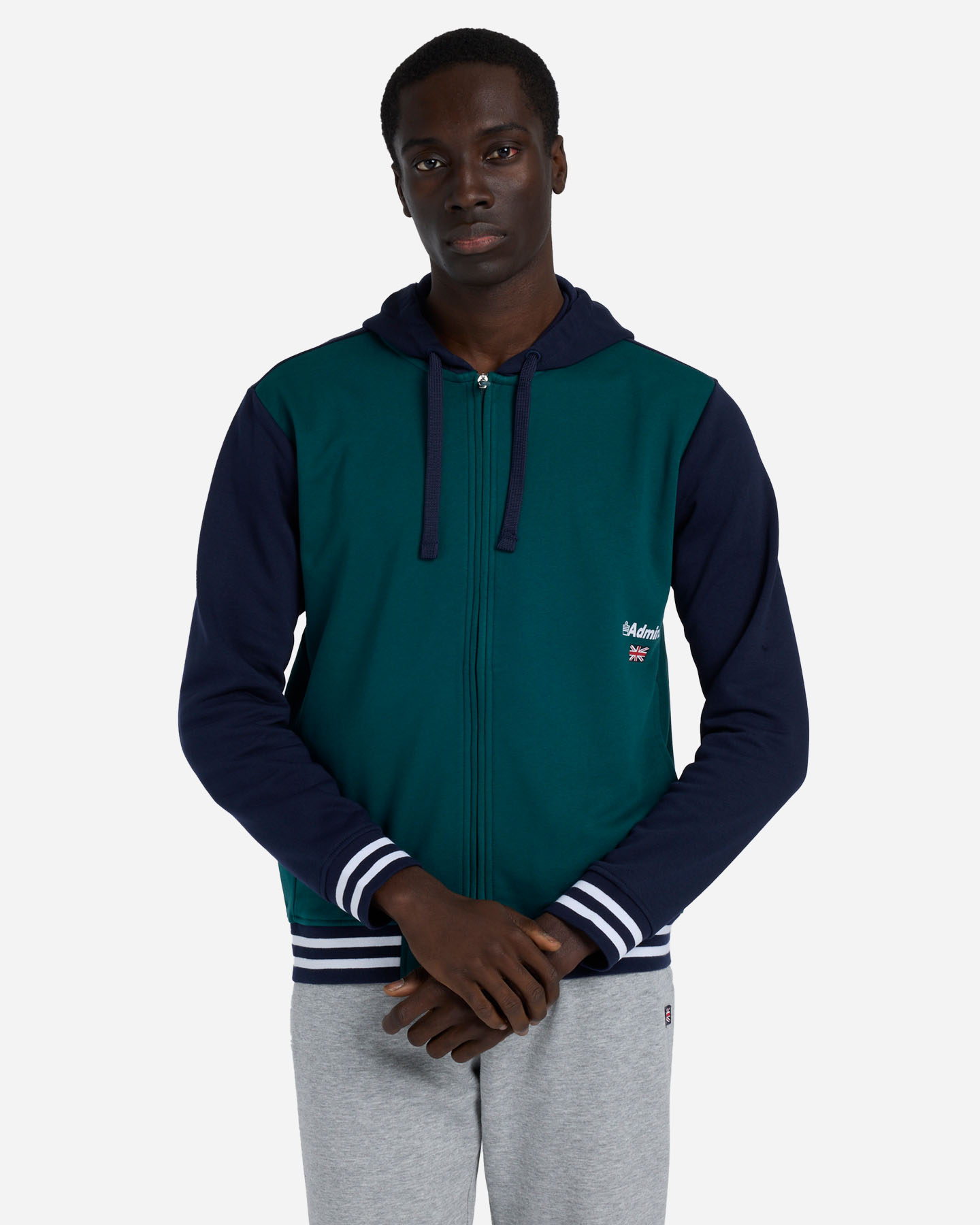 Felpa ADMIRAL COLLEGE SMALL LOGO M - Blu - 0 | Cisalfa Sport