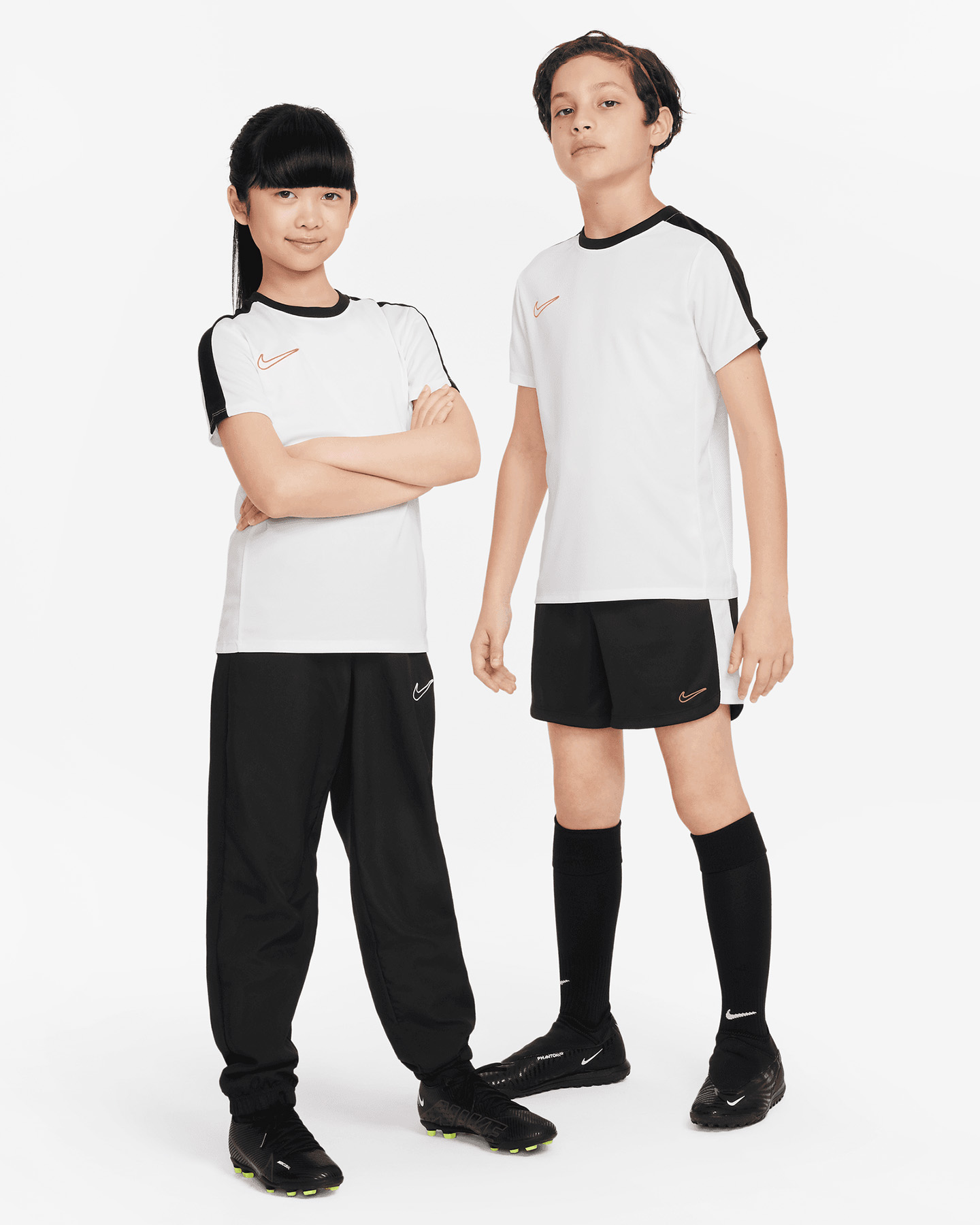 Maglia calcio NIKE DRI FIT ACADEMY 23 JR - Bianco - 4 | Cisalfa Sport