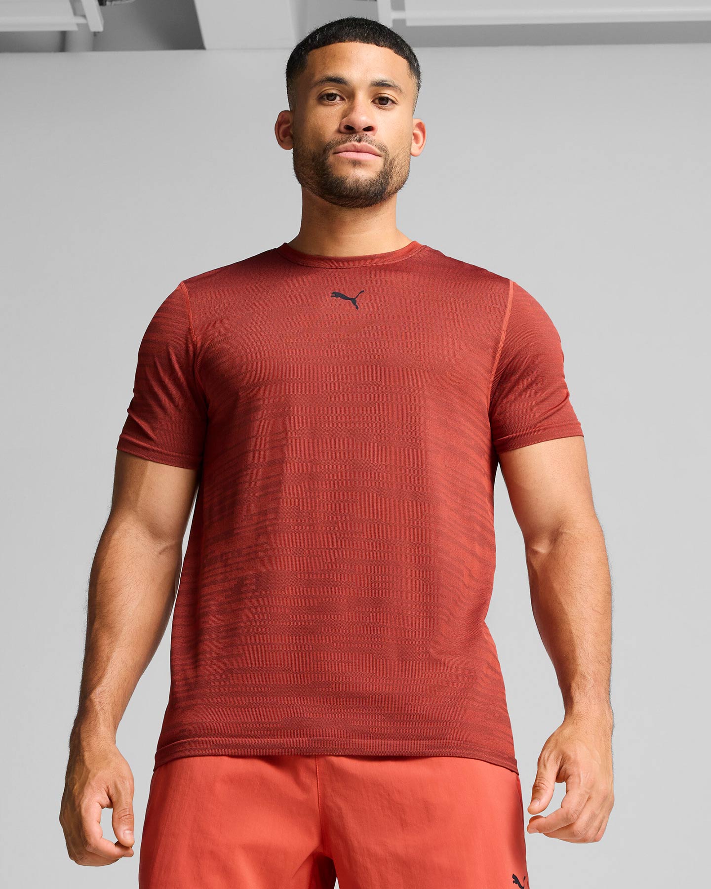 T-shirt training PUMA SEAM RNECK TAD M - Rosso - 2 | Cisalfa Sport