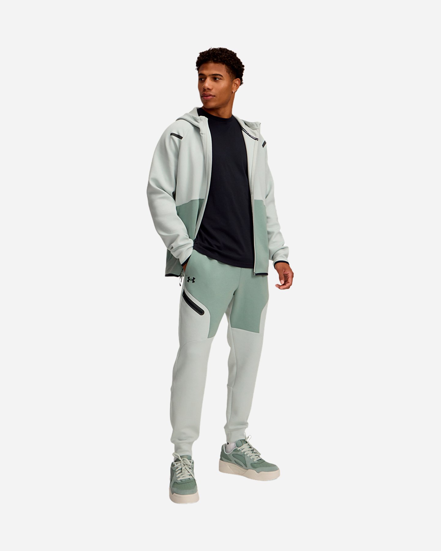 Pantalone UNDER ARMOUR UNSTOPPABLE M - Verde - 2 | Cisalfa Sport