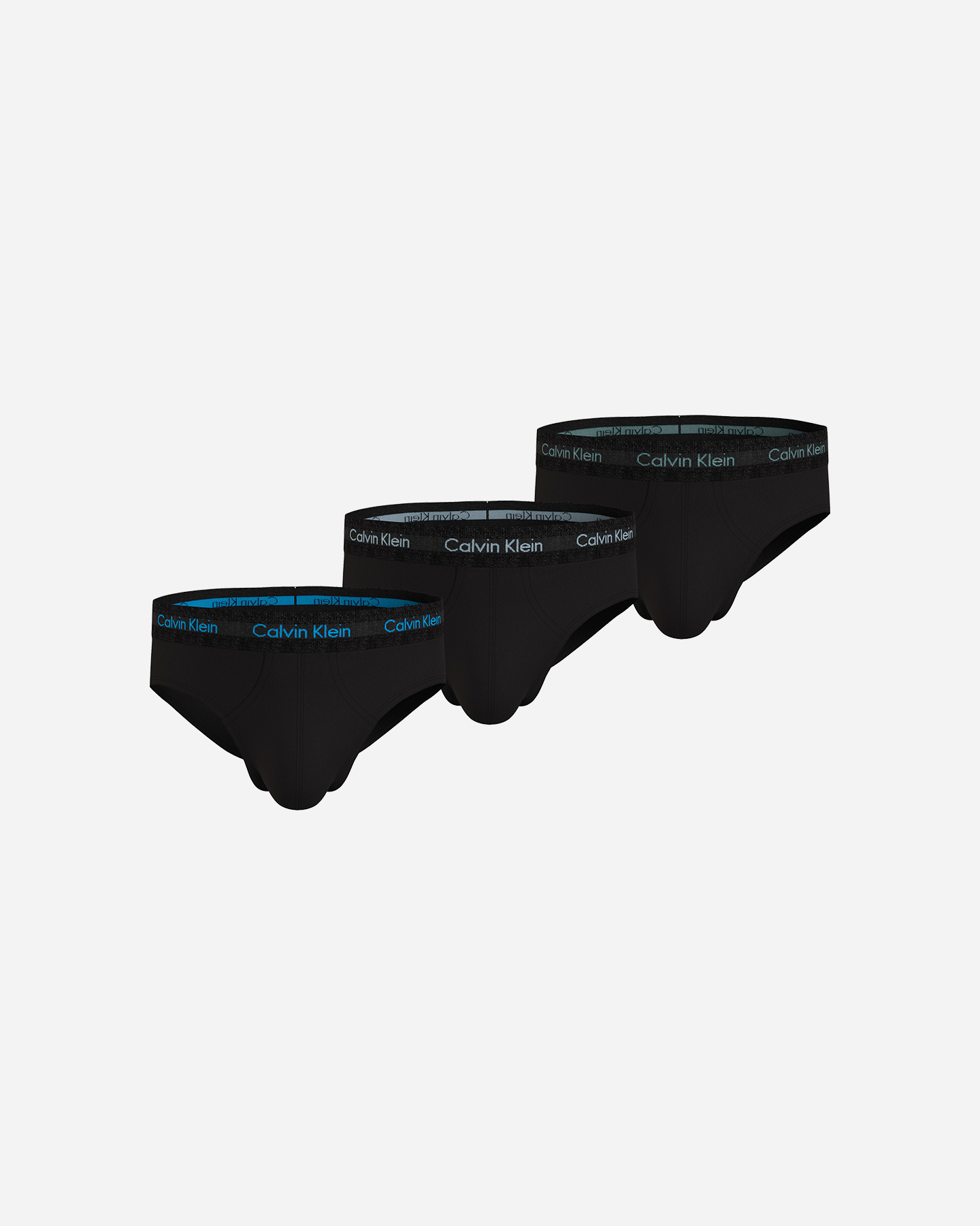 Intimo CALVIN KLEIN UNDERWEAR 3PACK SLIP M - Nero - 0 | Cisalfa Sport