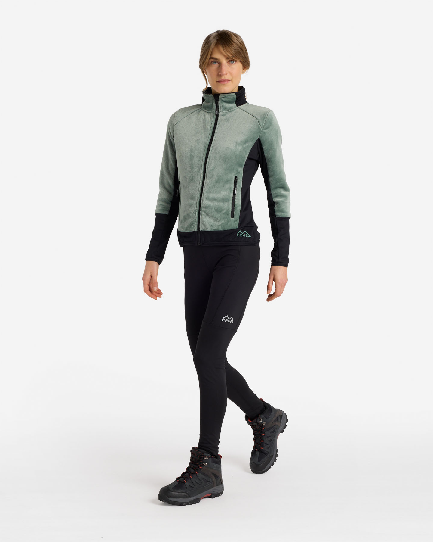 Pile 8848 MOUNTAIN ESSENTIAL W - Verde - 4 | Cisalfa Sport