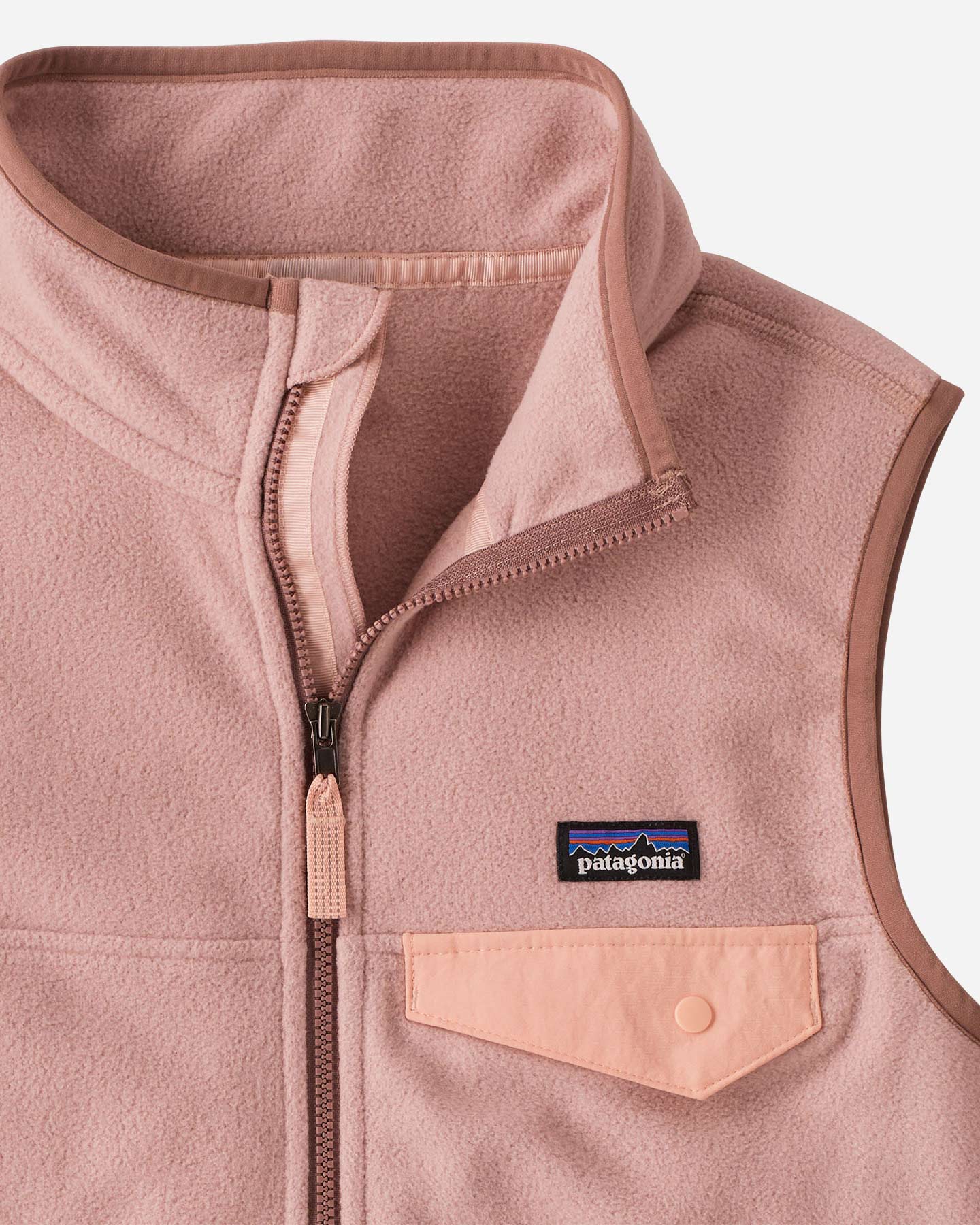 Gilet PATAGONIA MICRO D SNAP-T JR - Rosa - 2 | Cisalfa Sport