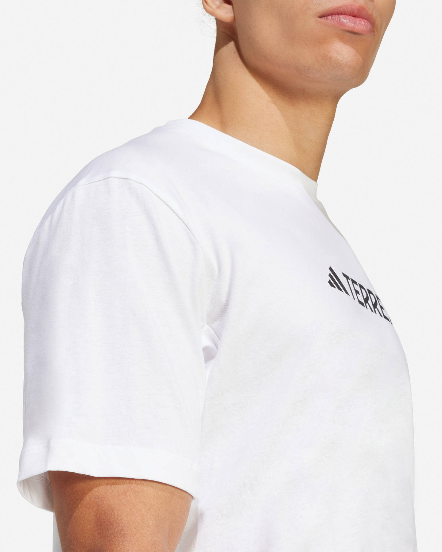 T-shirt ADIDAS TX LOGO M - Bianco - 5 | Cisalfa Sport