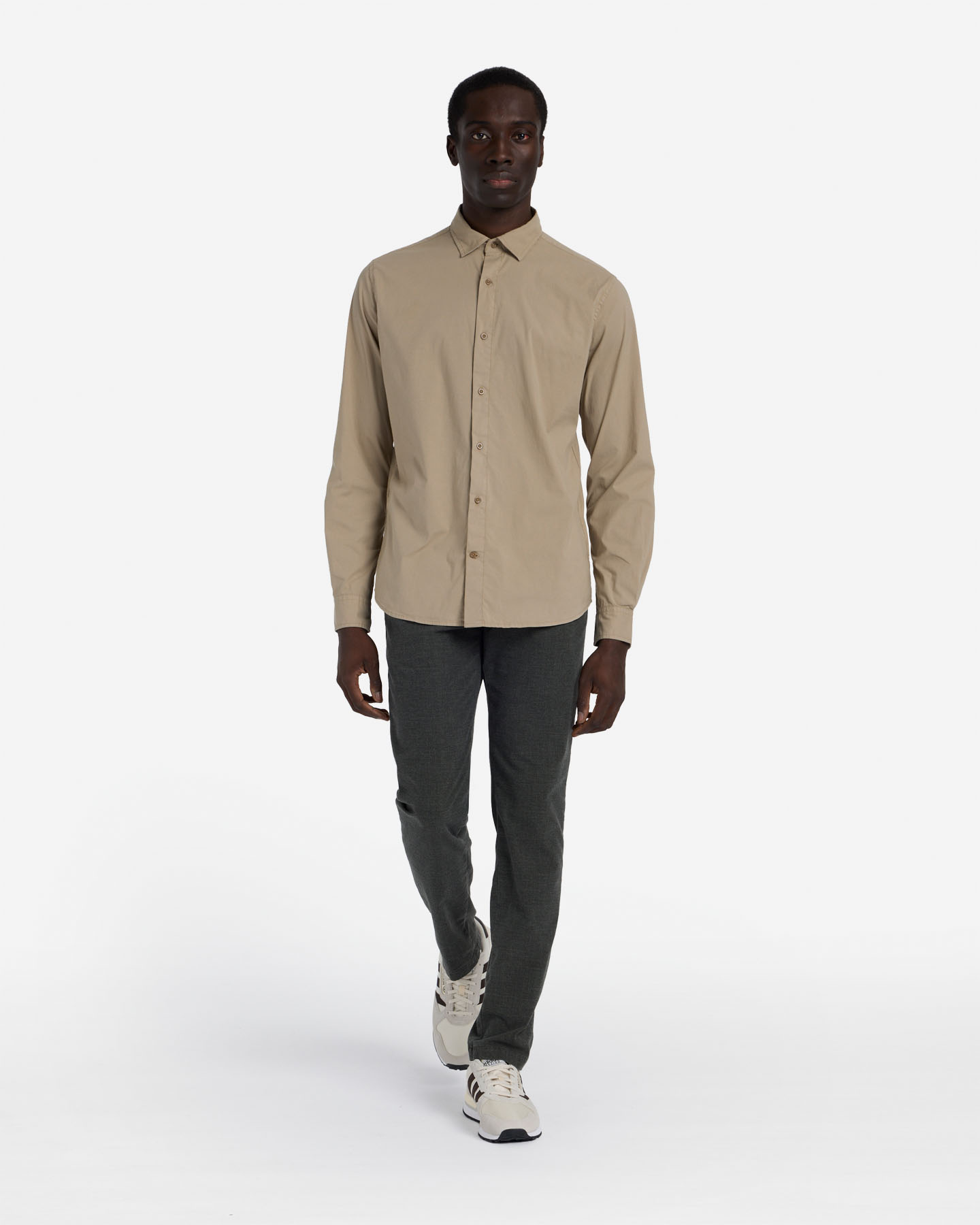 Camicia BEST COMPANY CLASSIC M - Beige - 3 | Cisalfa Sport