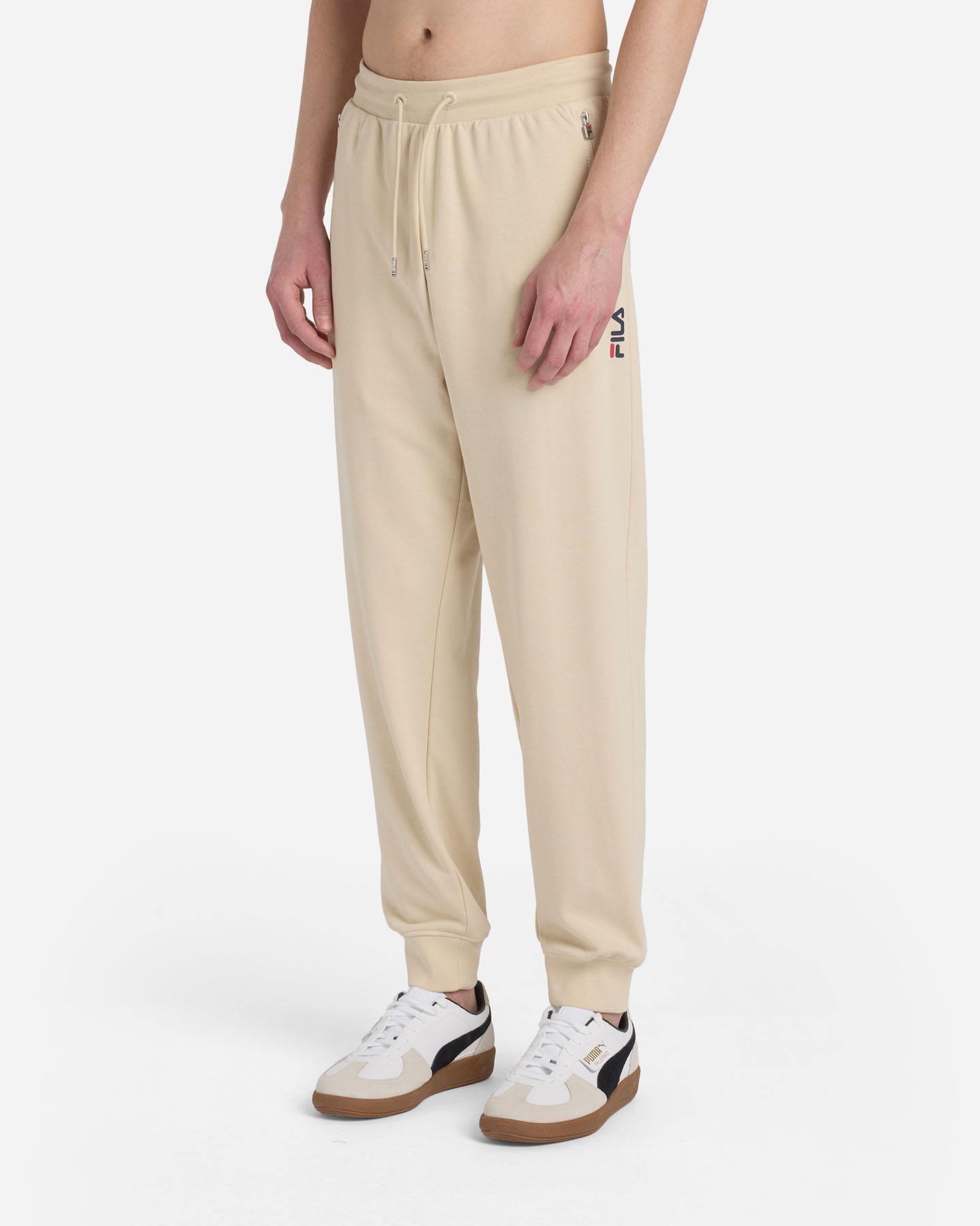 Pantalone FILA CUFFS ZIP POKET LATERAL M - Bianco - 3 | Cisalfa Sport