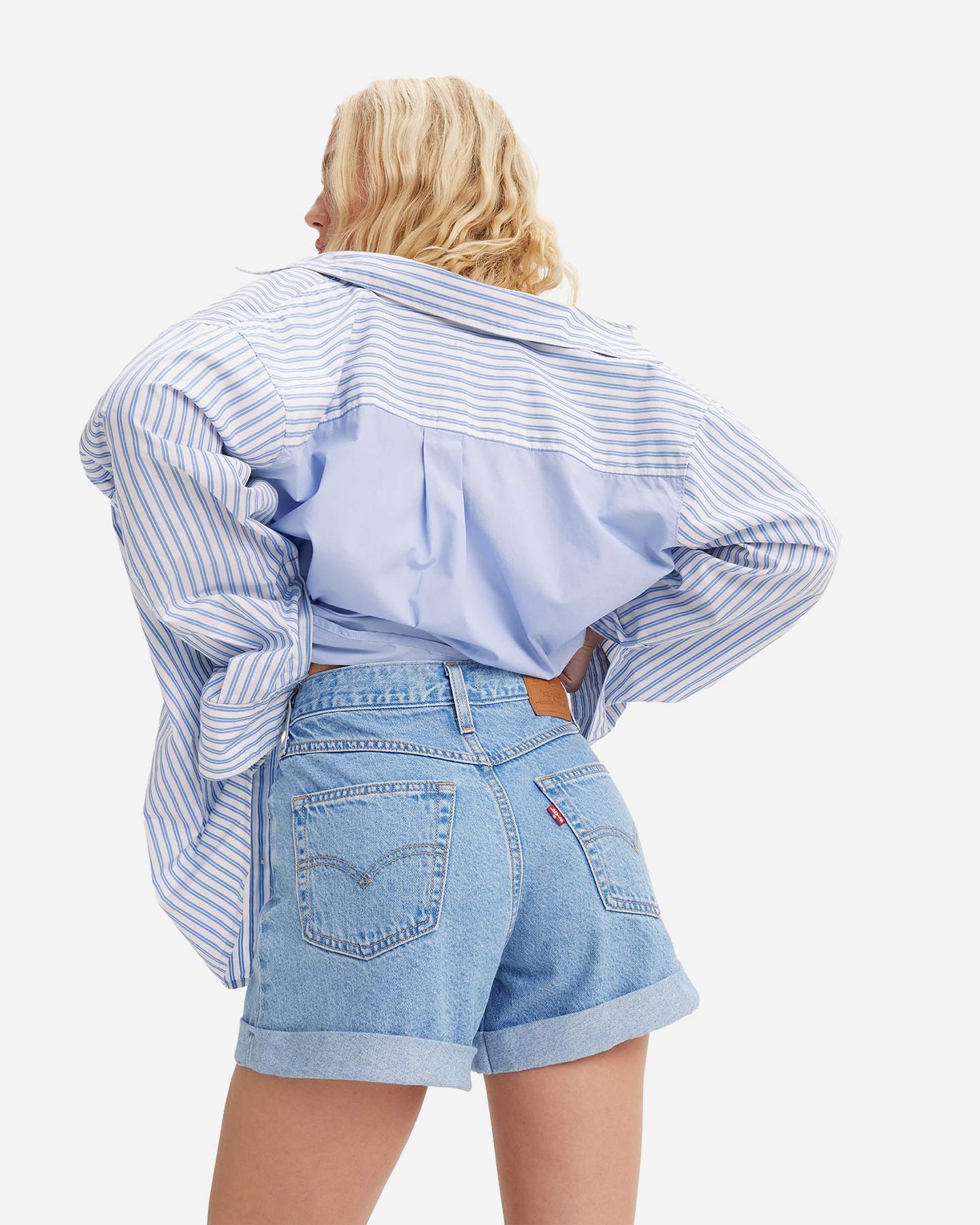 Jeans LEVI'S ROLLED 80S MOM W - Blu - 5 | Cisalfa Sport