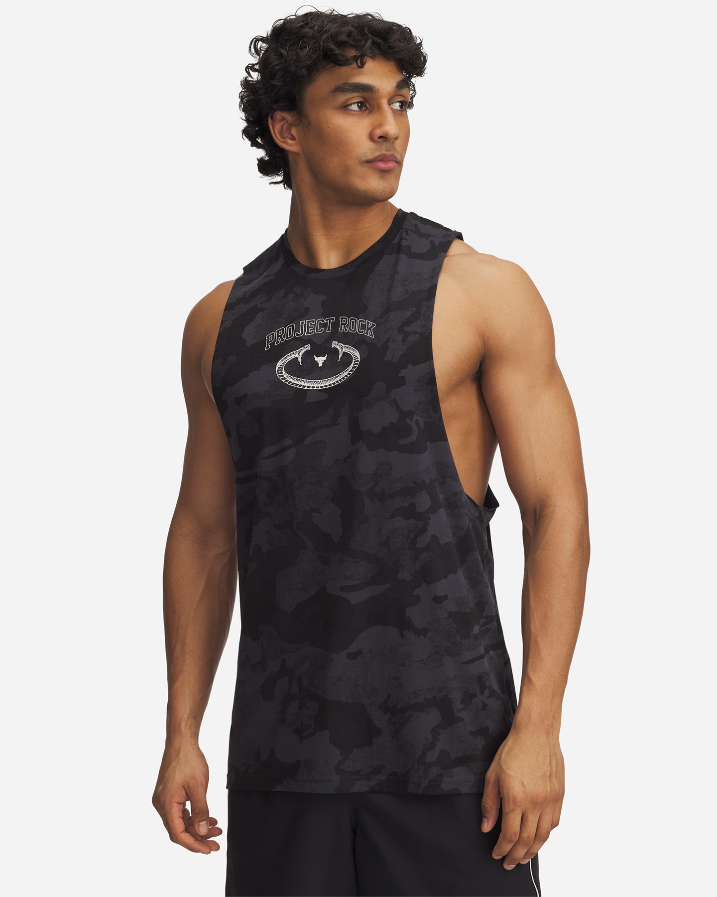 Canotta UNDER ARMOUR THE ROCK CAMO M - Grigio - 0 | Cisalfa Sport