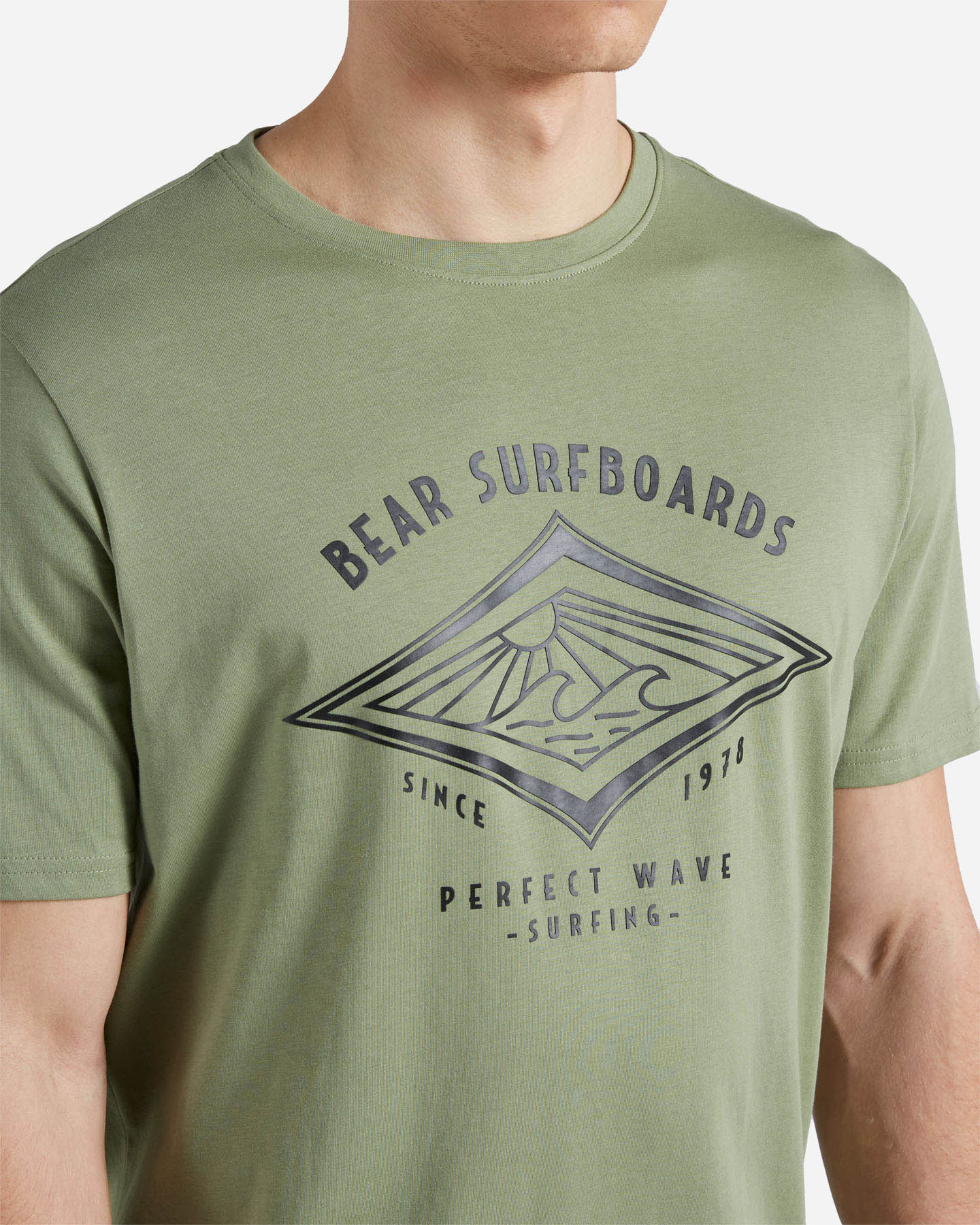 T-shirt BEAR GRAPHIC M - Verde - 4 | Cisalfa Sport