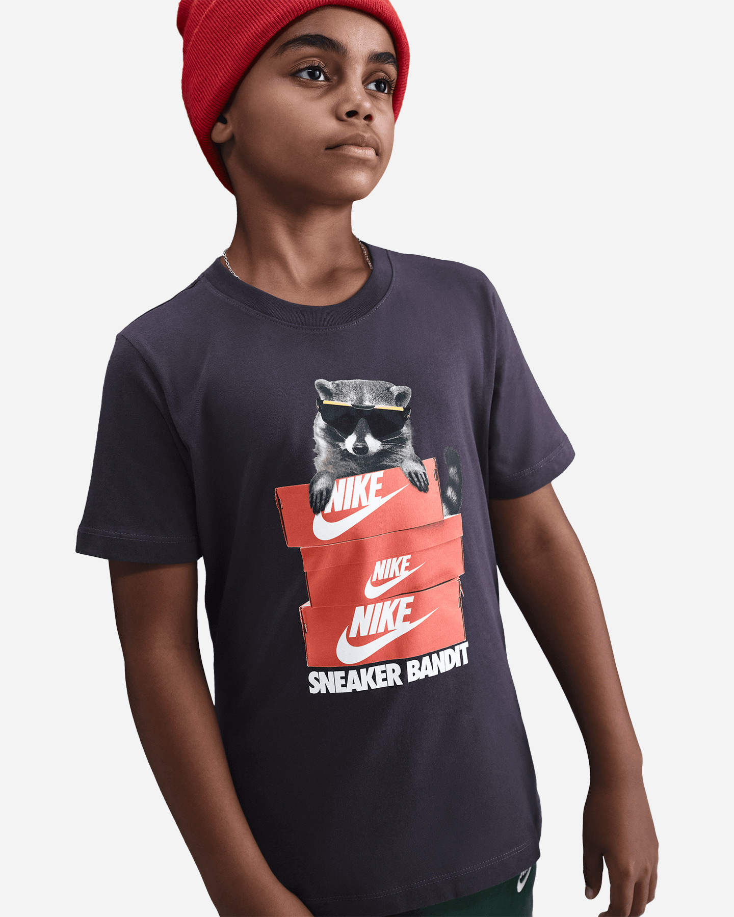 T-shirt NIKE ANIMAL CAVE JR - Antracite - 3 | Cisalfa Sport