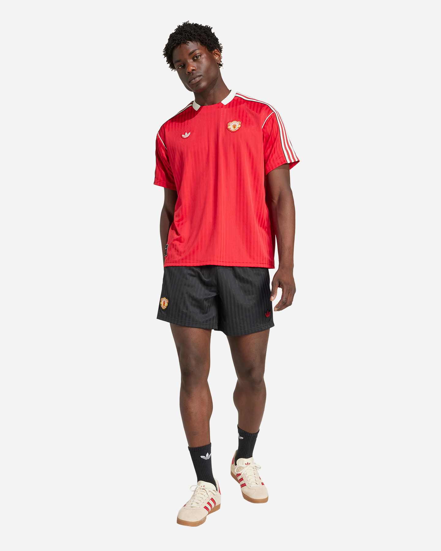 Pantaloncini calcio ufficiali ADIDAS MANCHESTER UNITED OG ICON 24-25 M - Nero - 5 | Cisalfa Sport