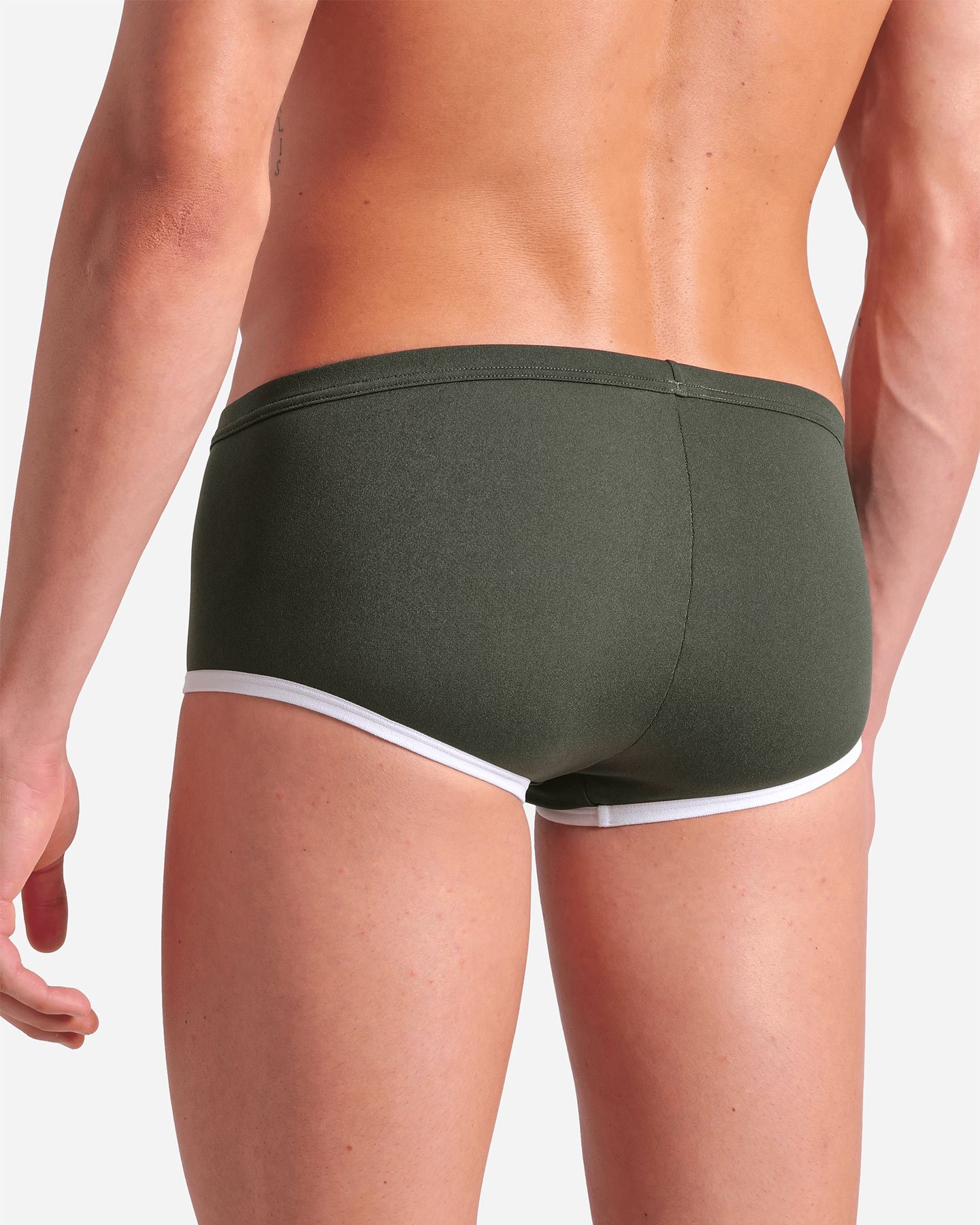 Short piscina ARENA ONE BIG LOGO M - Verde - 4 | Cisalfa Sport