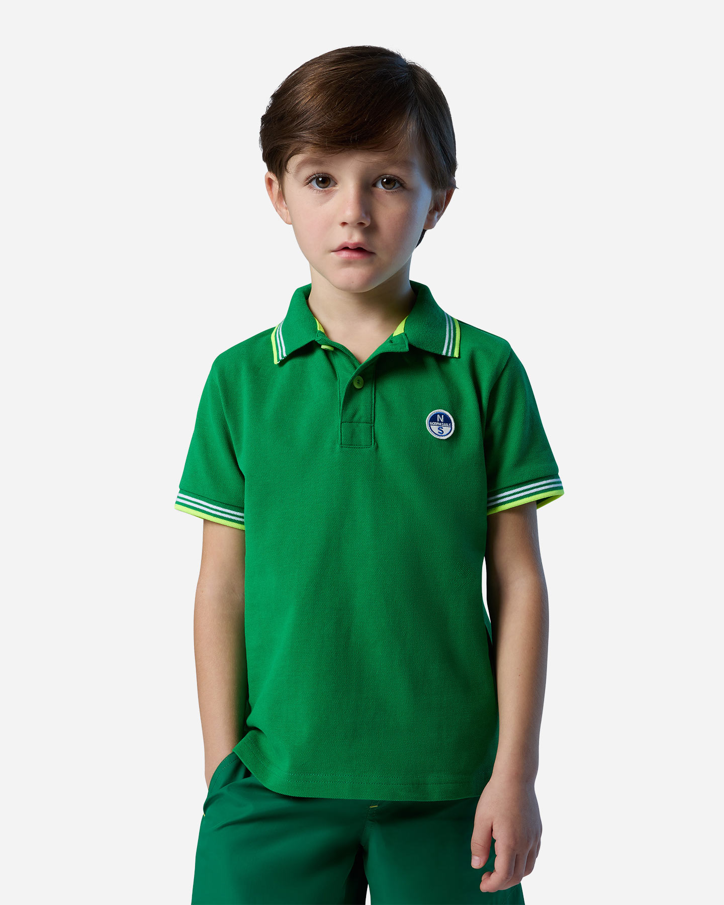 Polo NORTH SAILS CLASSIC JR - Verde - 3 | Cisalfa Sport