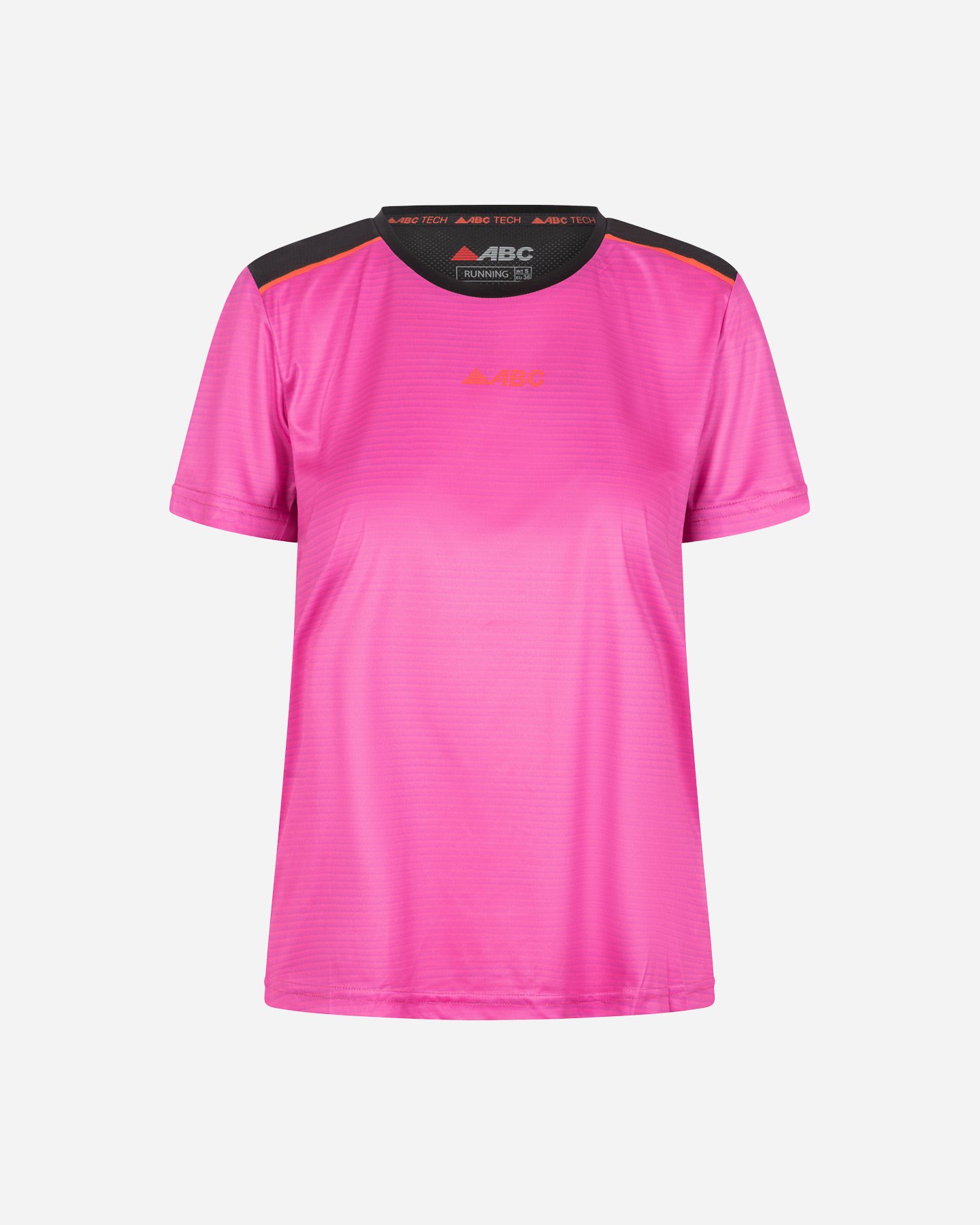 T-shirt running ABC TECH W - Rosa - 0 | Cisalfa Sport
