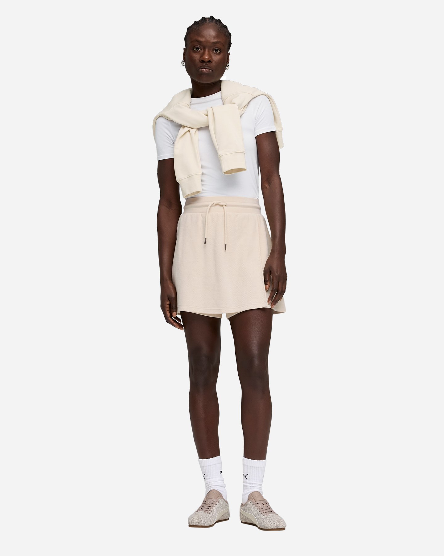 Pantaloncini PUMA CLASS W - Bianco - 4 | Cisalfa Sport